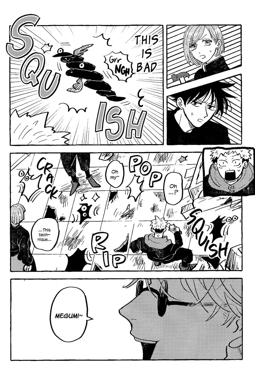 Page 8 Chapter Unknown_dbb8 Jujutsu Kaisen - Akuma no Kao o Shiteiru (Doujinshi)
