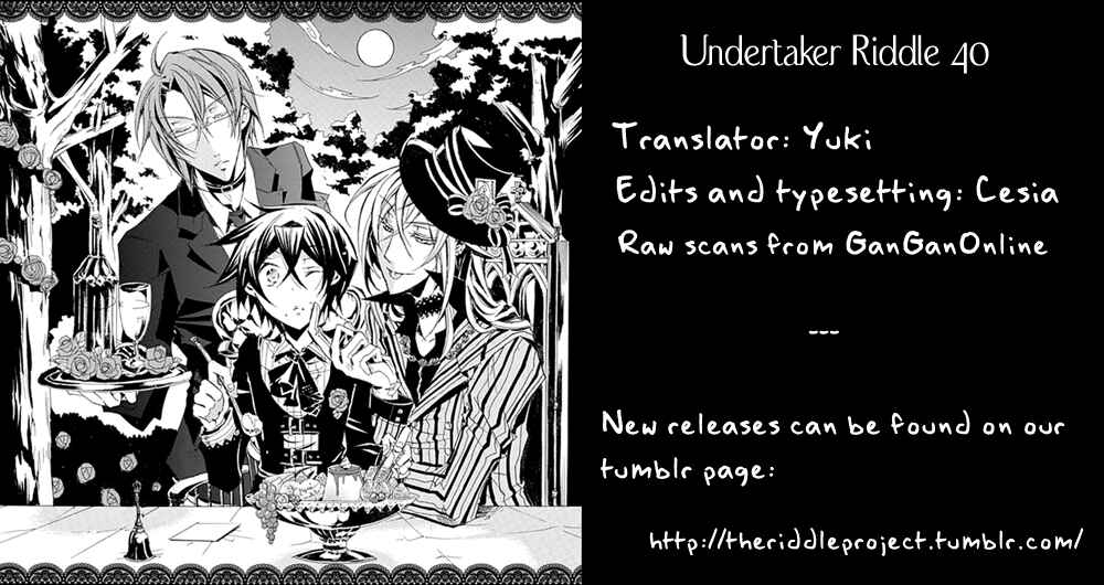 Page 1 Chapter 40 Undertaker Riddle