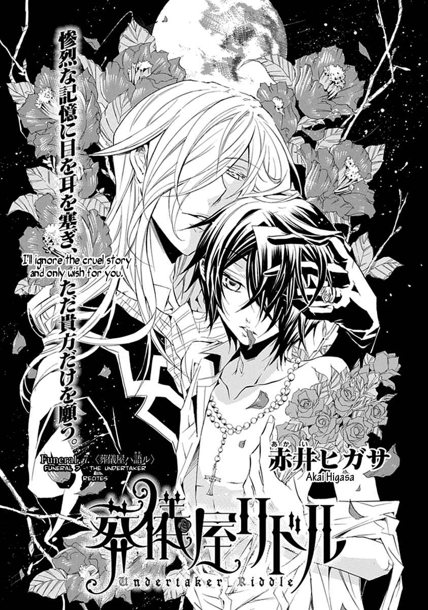 Page 1 Chapter 7 Undertaker Riddle
