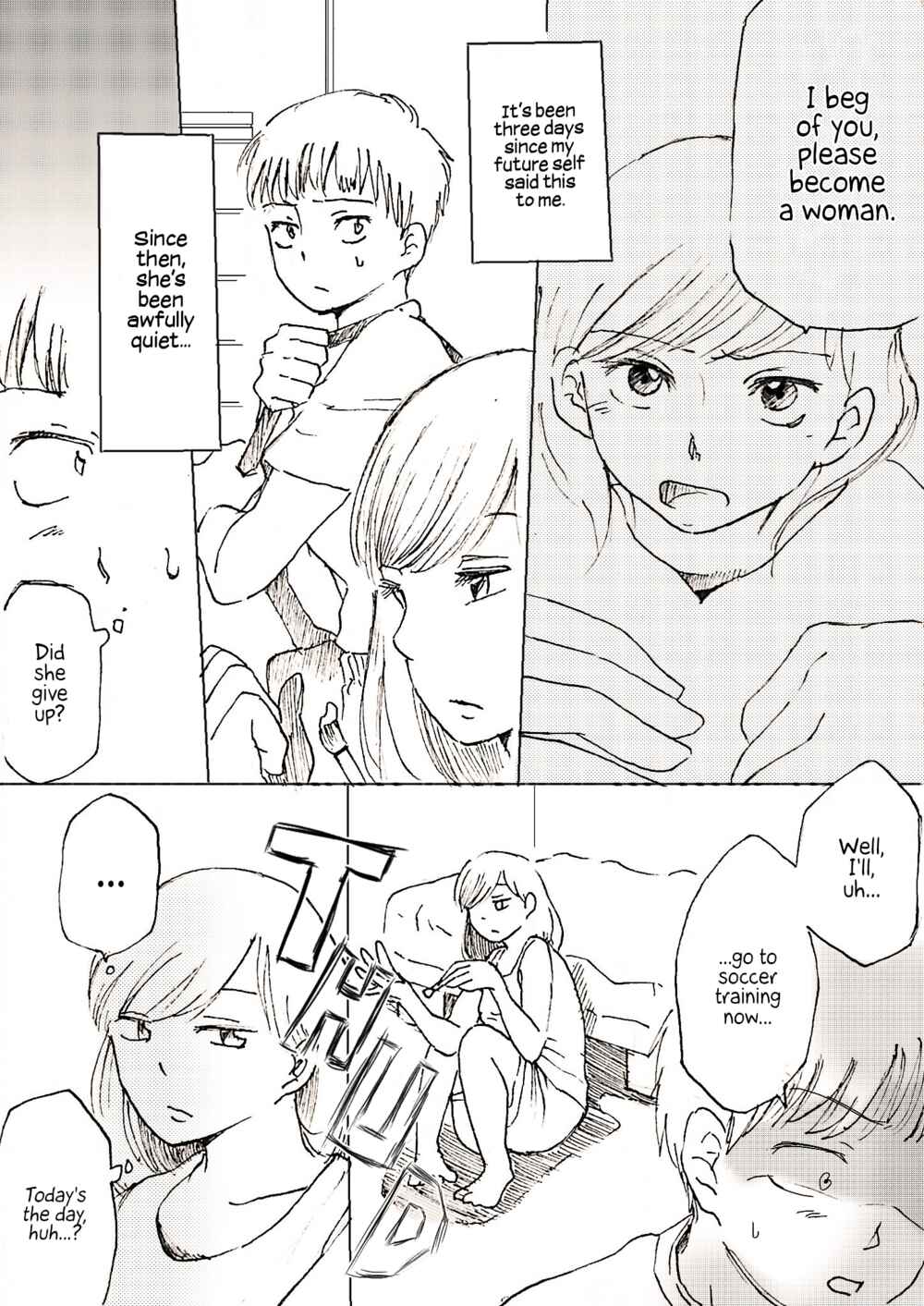 Page 1 Chapter 5 My Future Self Is Persuading Me To Become a Woman