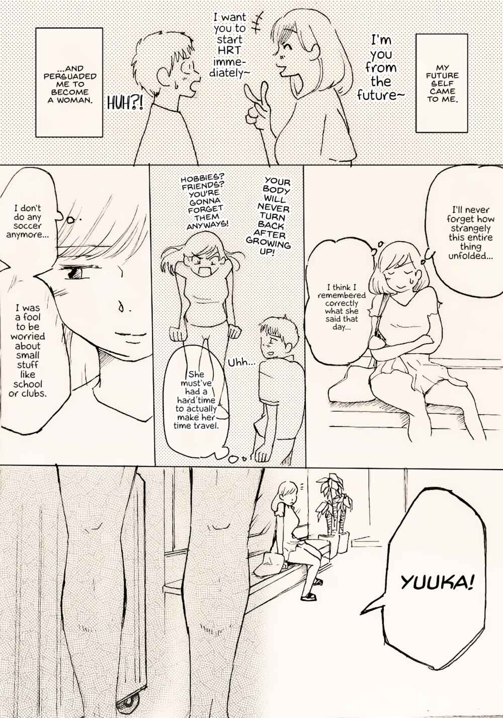 Page 4 Chapter 14 My Future Self Is Persuading Me To Become a Woman