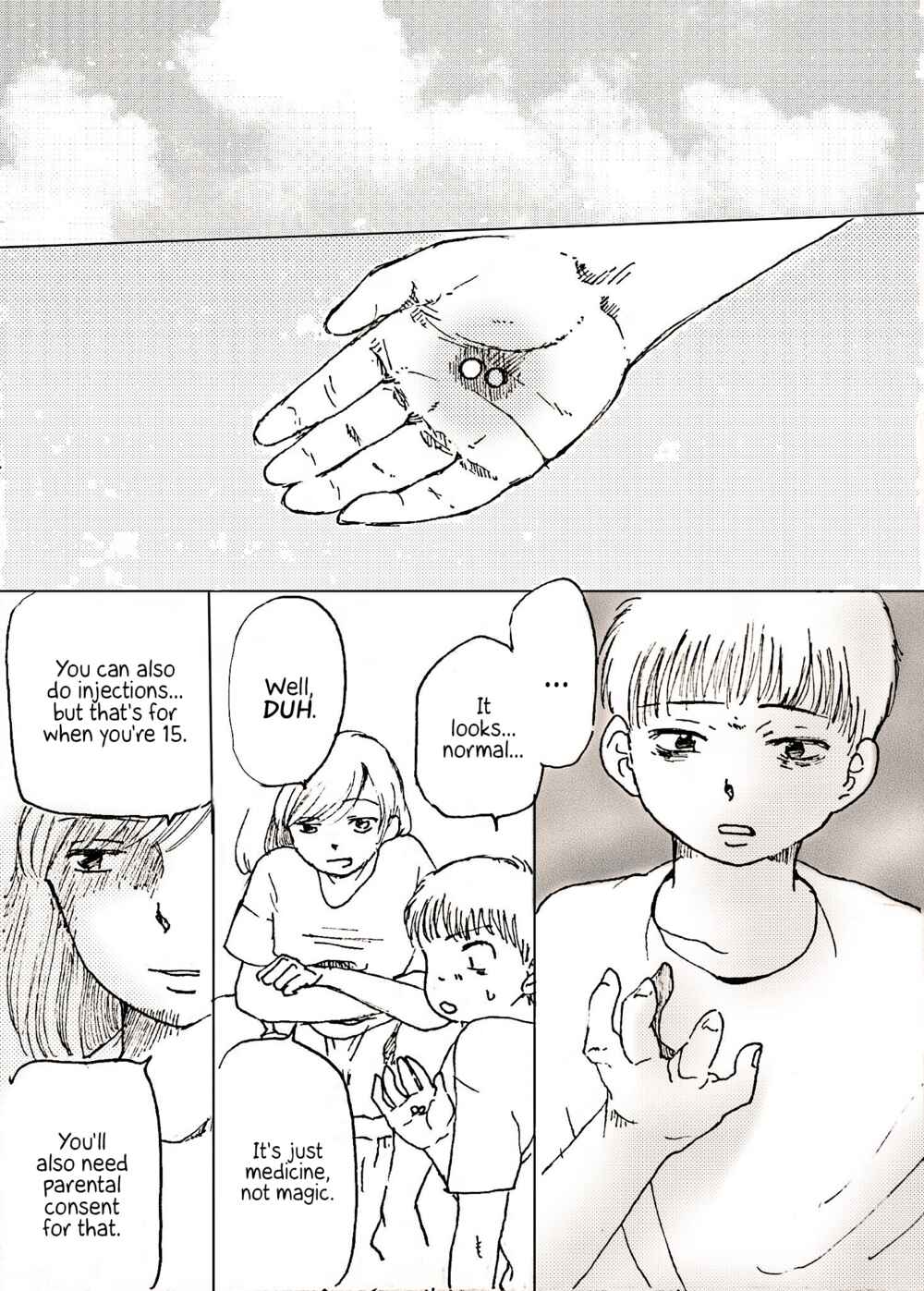 Page 1 Chapter 7 My Future Self Is Persuading Me To Become a Woman