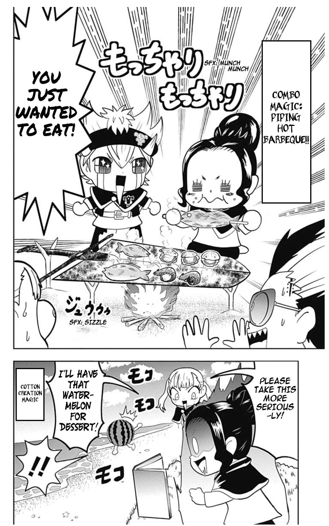 Page 12 Chapter 4 Black Clover SD - Astas Road to the Wizard King
