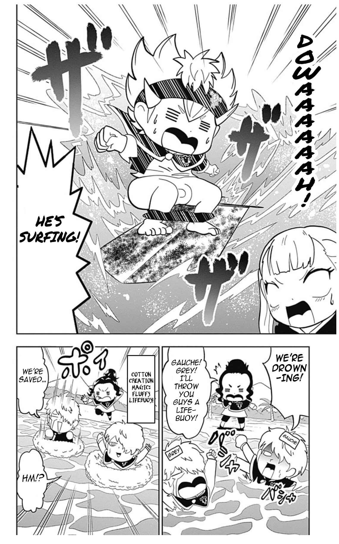 Page 14 Chapter 4 Black Clover SD - Astas Road to the Wizard King