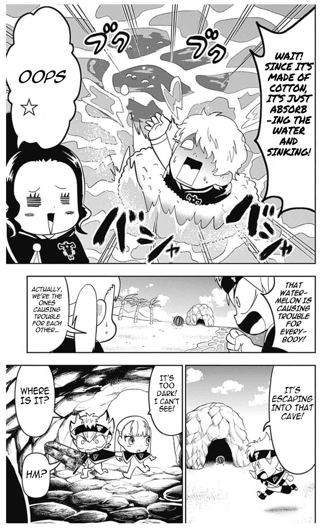 Page 15 Chapter 4 Black Clover SD - Astas Road to the Wizard King