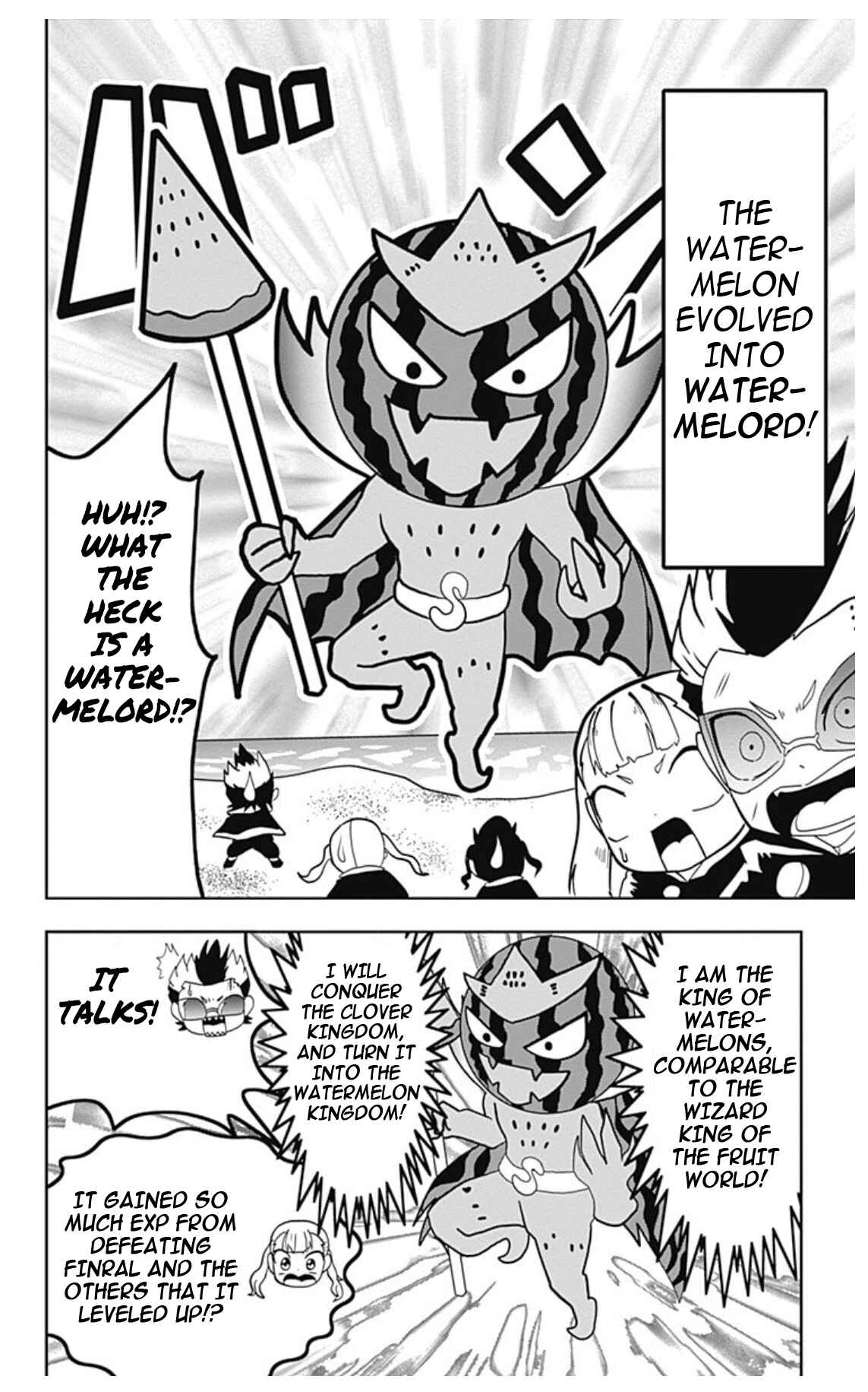 Page 22 Chapter 4 Black Clover SD - Astas Road to the Wizard King