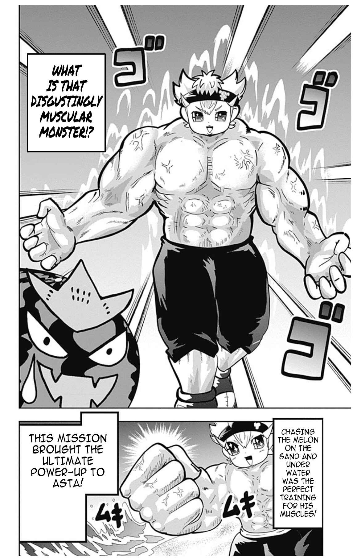 Page 24 Chapter 4 Black Clover SD - Astas Road to the Wizard King