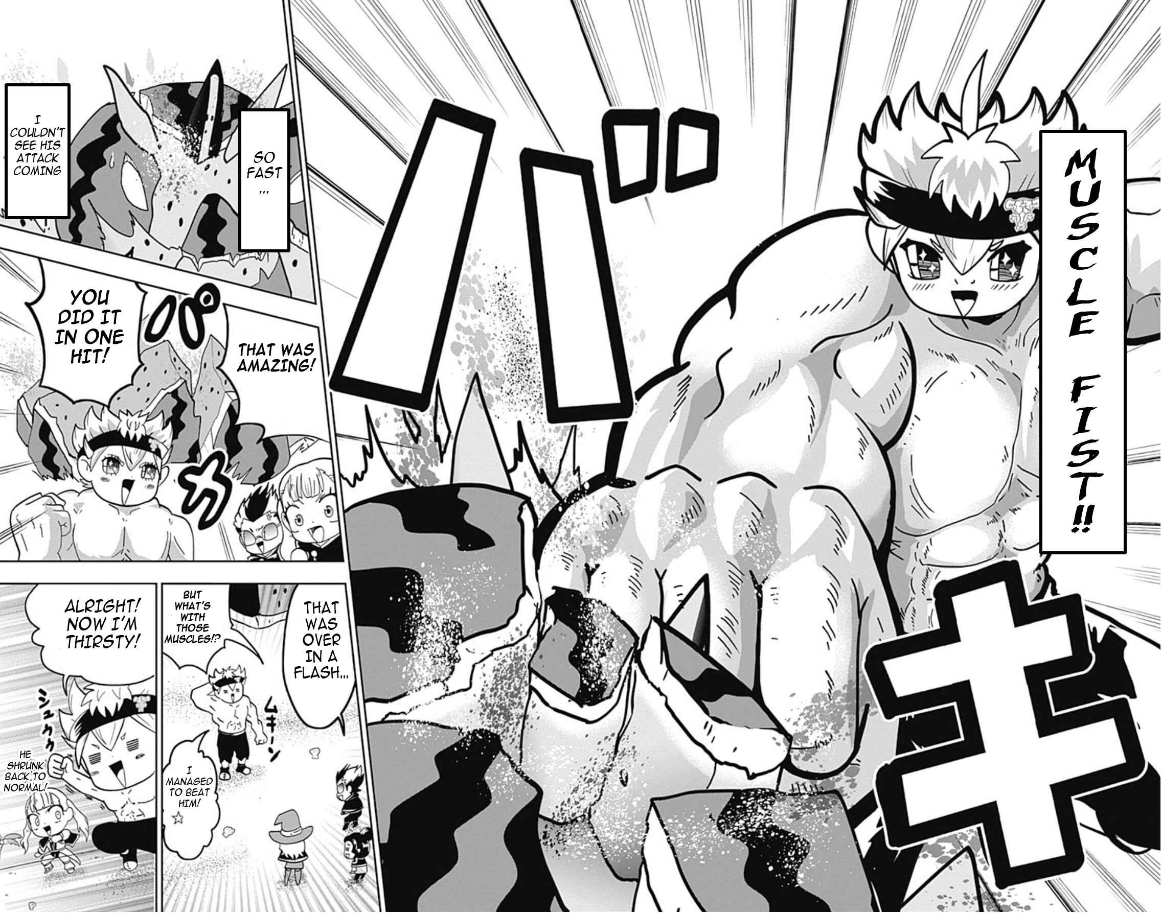 Page 26 Chapter 4 Black Clover SD - Astas Road to the Wizard King