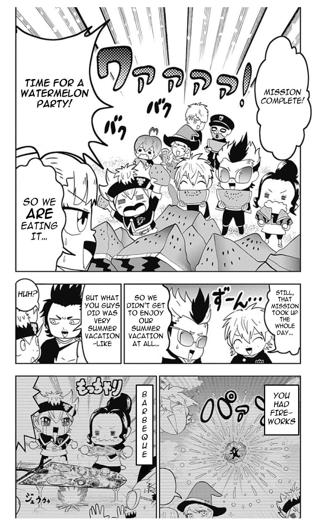 Page 27 Chapter 4 Black Clover SD - Astas Road to the Wizard King