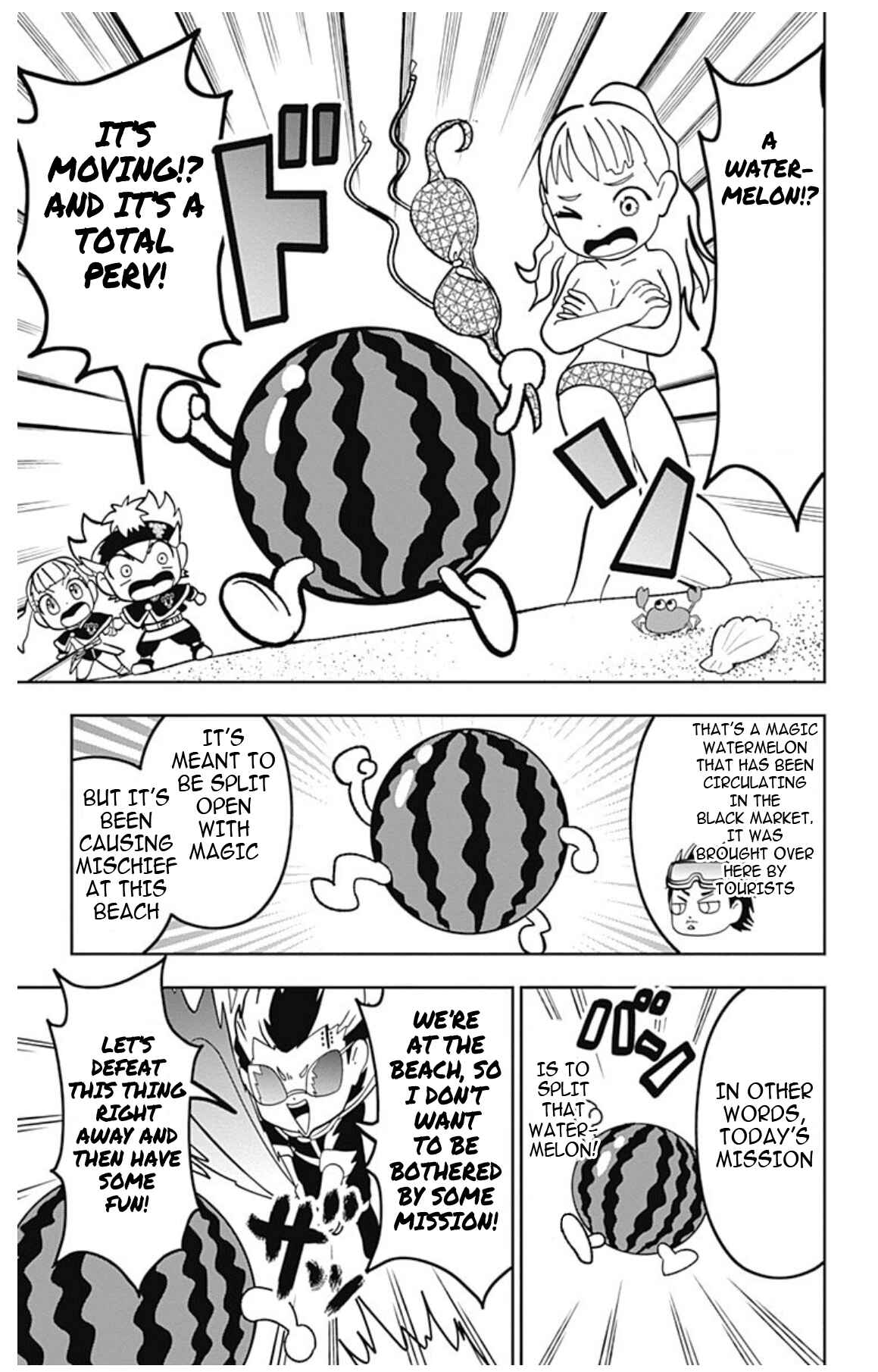 Page 5 Chapter 4 Black Clover SD - Astas Road to the Wizard King
