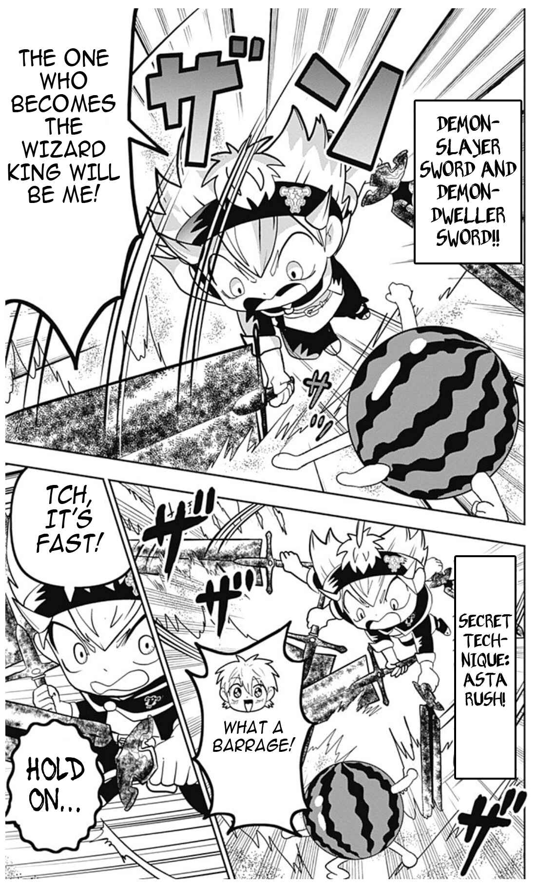 Page 7 Chapter 4 Black Clover SD - Astas Road to the Wizard King