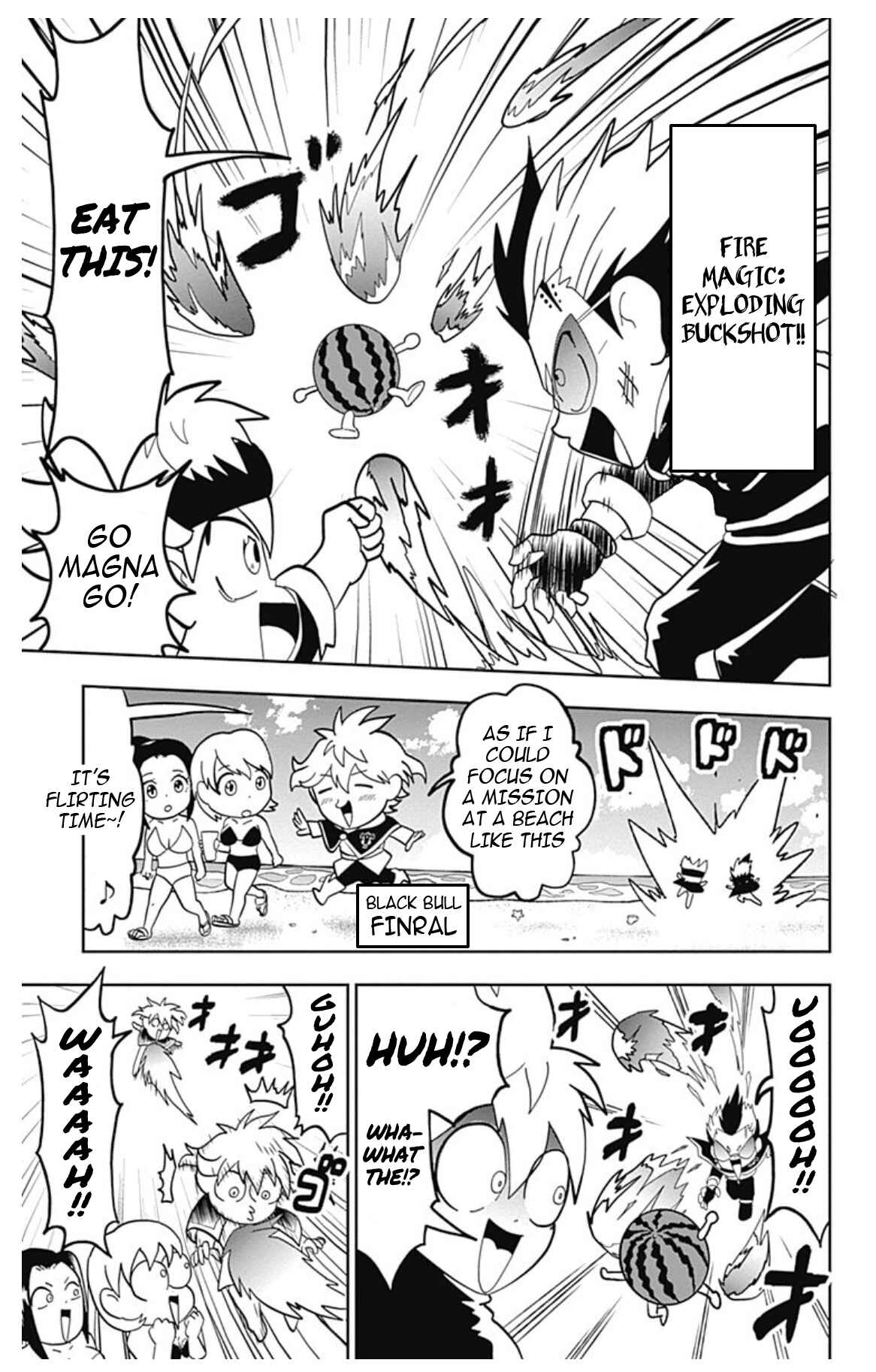 Page 9 Chapter 4 Black Clover SD - Astas Road to the Wizard King