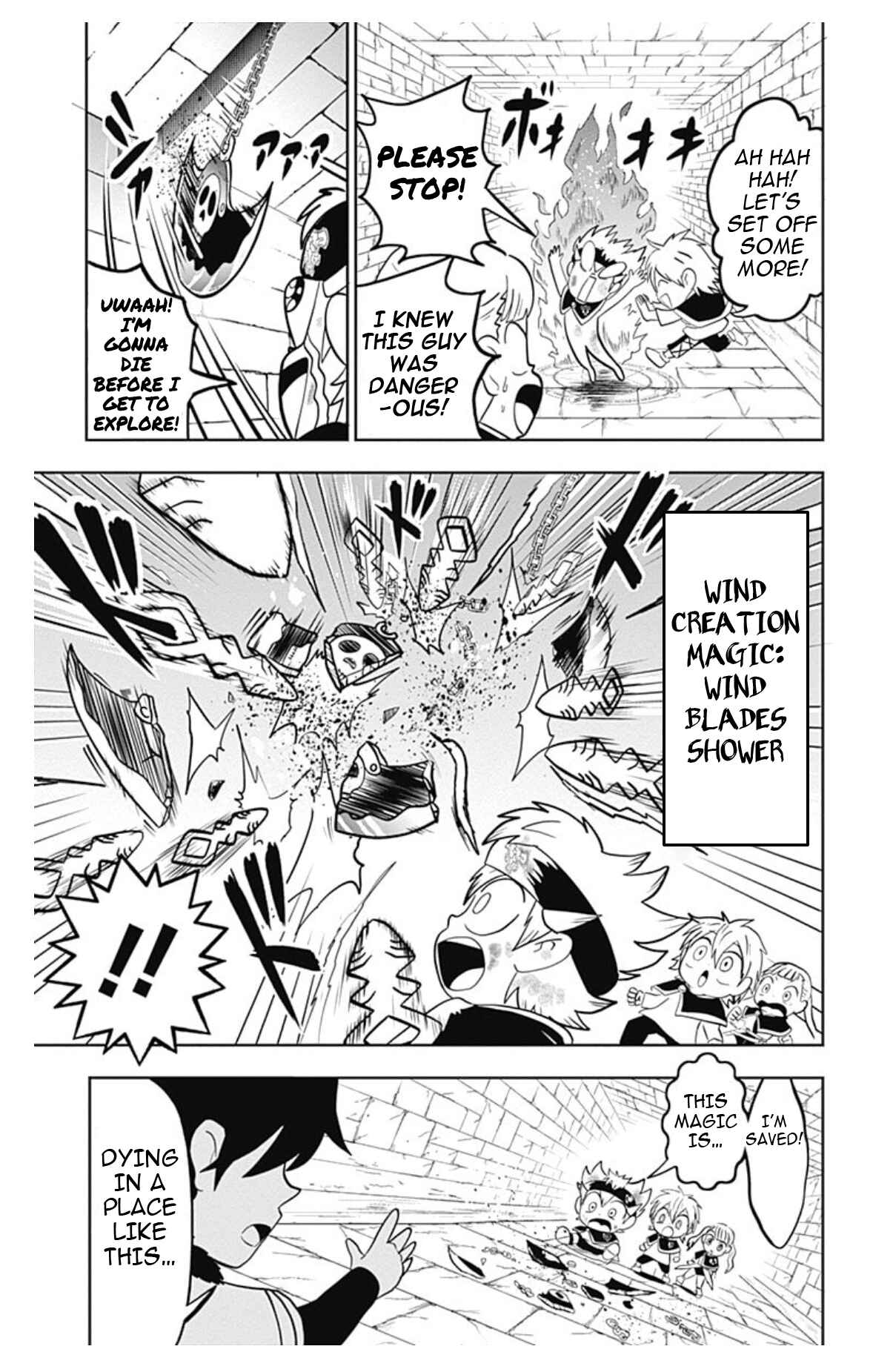Page 10 Chapter 2 Black Clover SD - Astas Road to the Wizard King