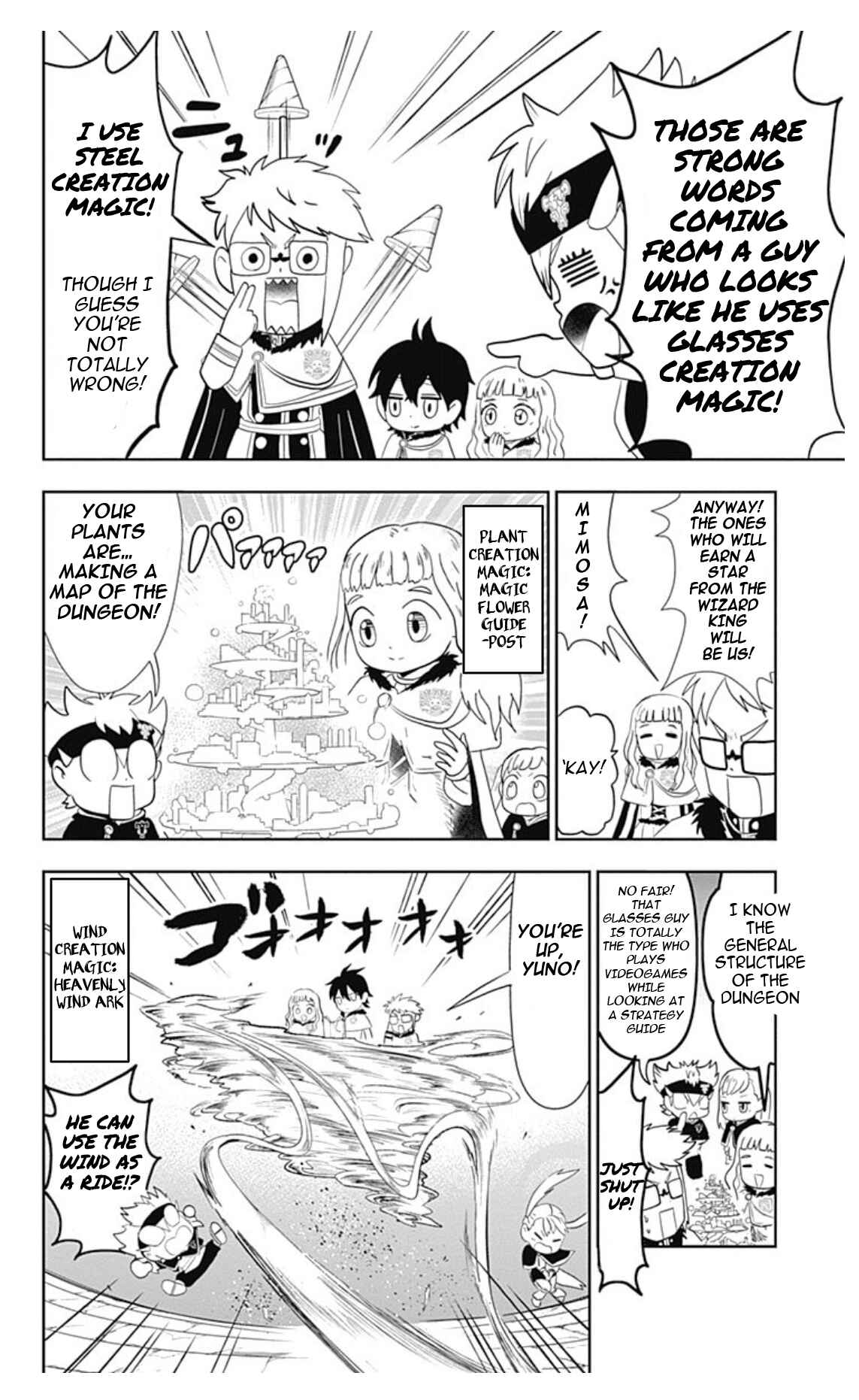 Page 13 Chapter 2 Black Clover SD - Astas Road to the Wizard King