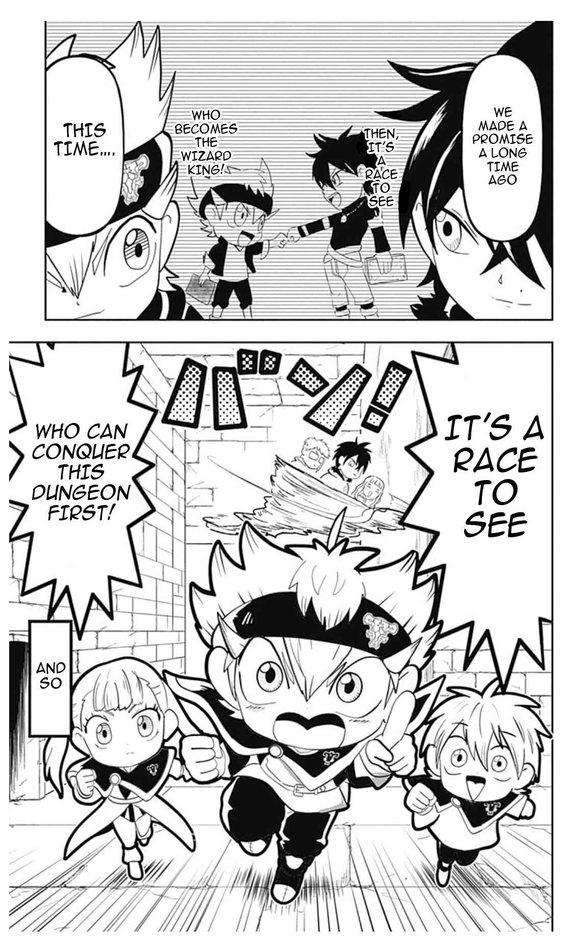 Page 14 Chapter 2 Black Clover SD - Astas Road to the Wizard King