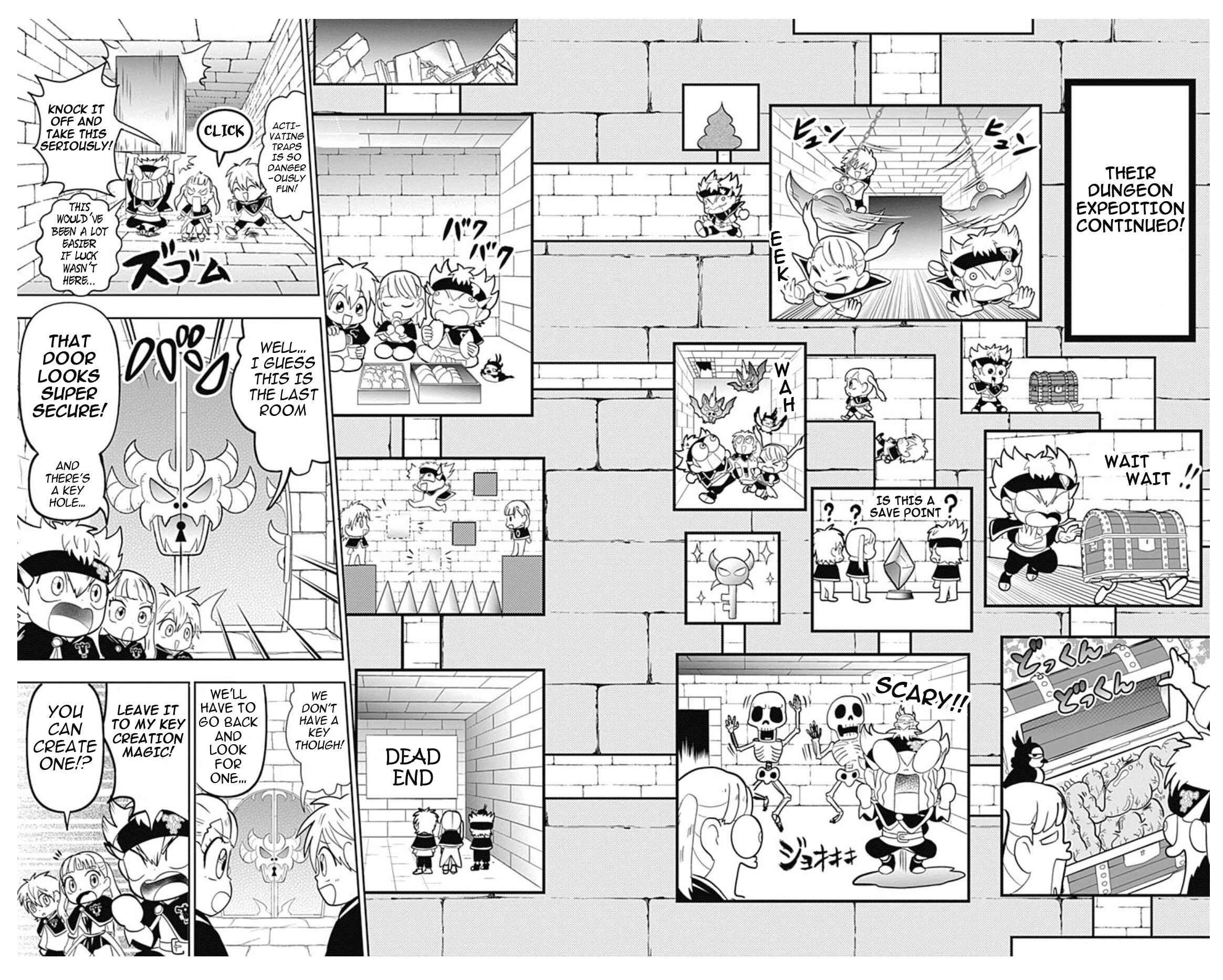 Page 15 Chapter 2 Black Clover SD - Astas Road to the Wizard King