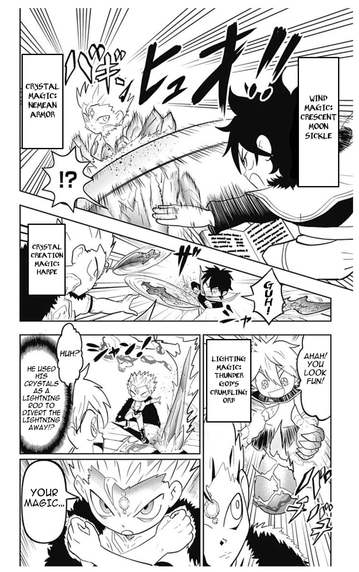 Page 21 Chapter 2 Black Clover SD - Astas Road to the Wizard King