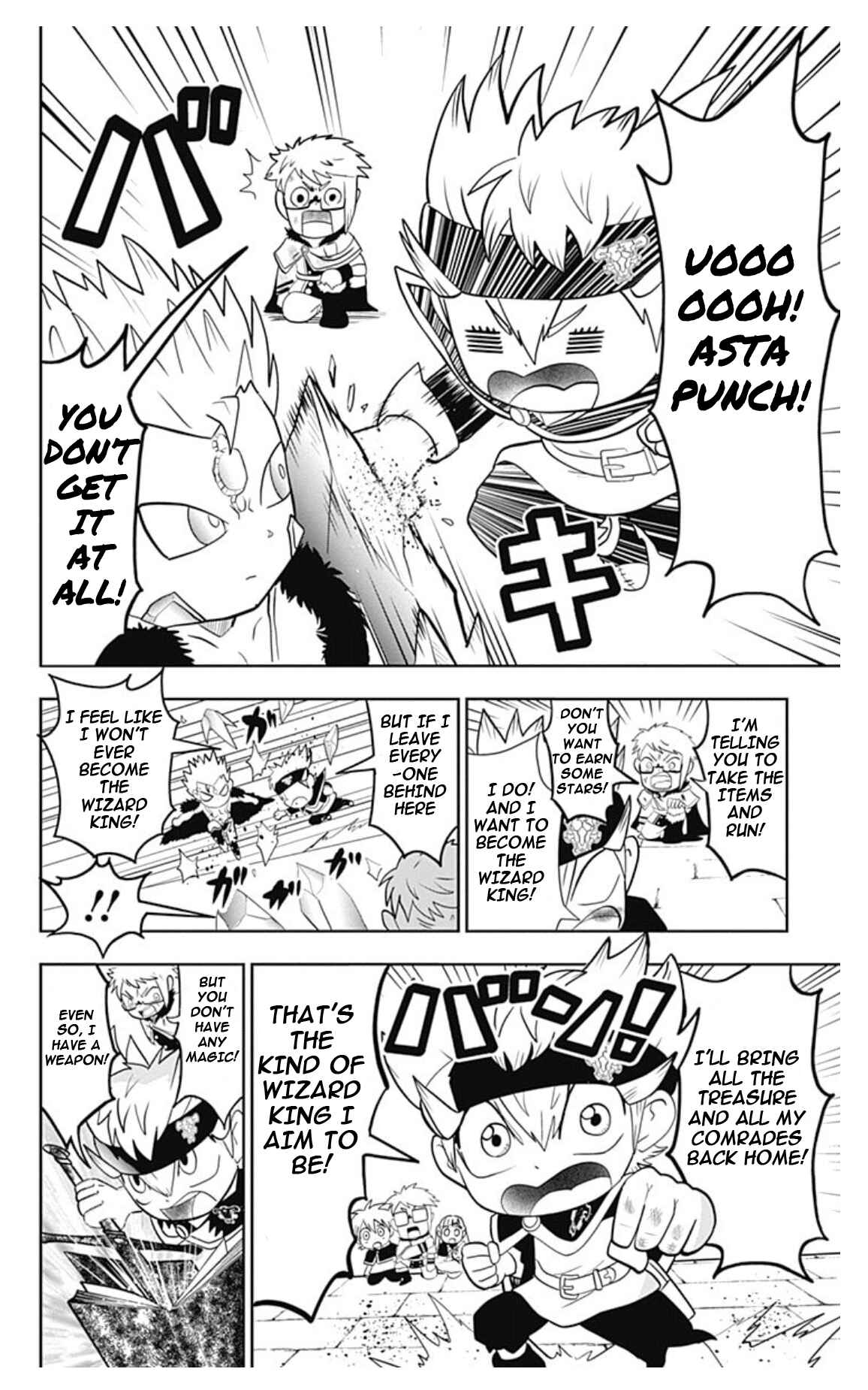 Page 23 Chapter 2 Black Clover SD - Astas Road to the Wizard King