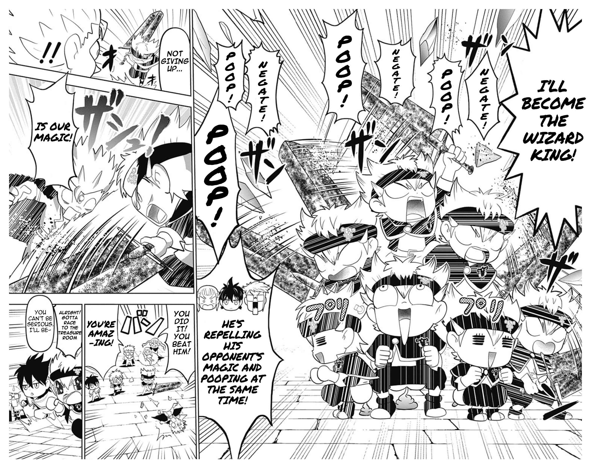 Page 25 Chapter 2 Black Clover SD - Astas Road to the Wizard King