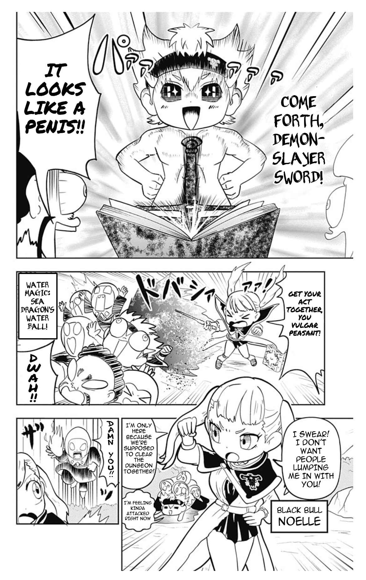 Page 5 Chapter 2 Black Clover SD - Astas Road to the Wizard King