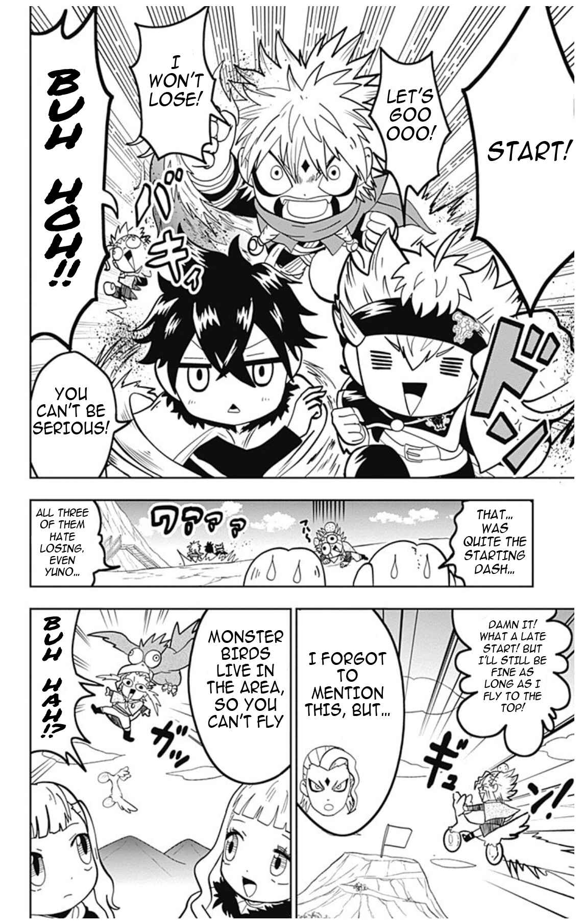 Page 10 Chapter 5 Black Clover SD - Astas Road to the Wizard King