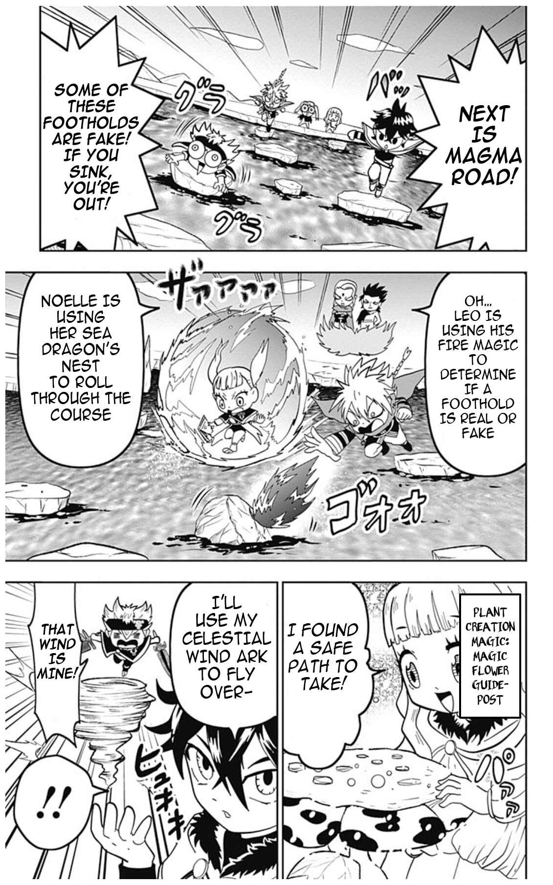 Page 15 Chapter 5 Black Clover SD - Astas Road to the Wizard King