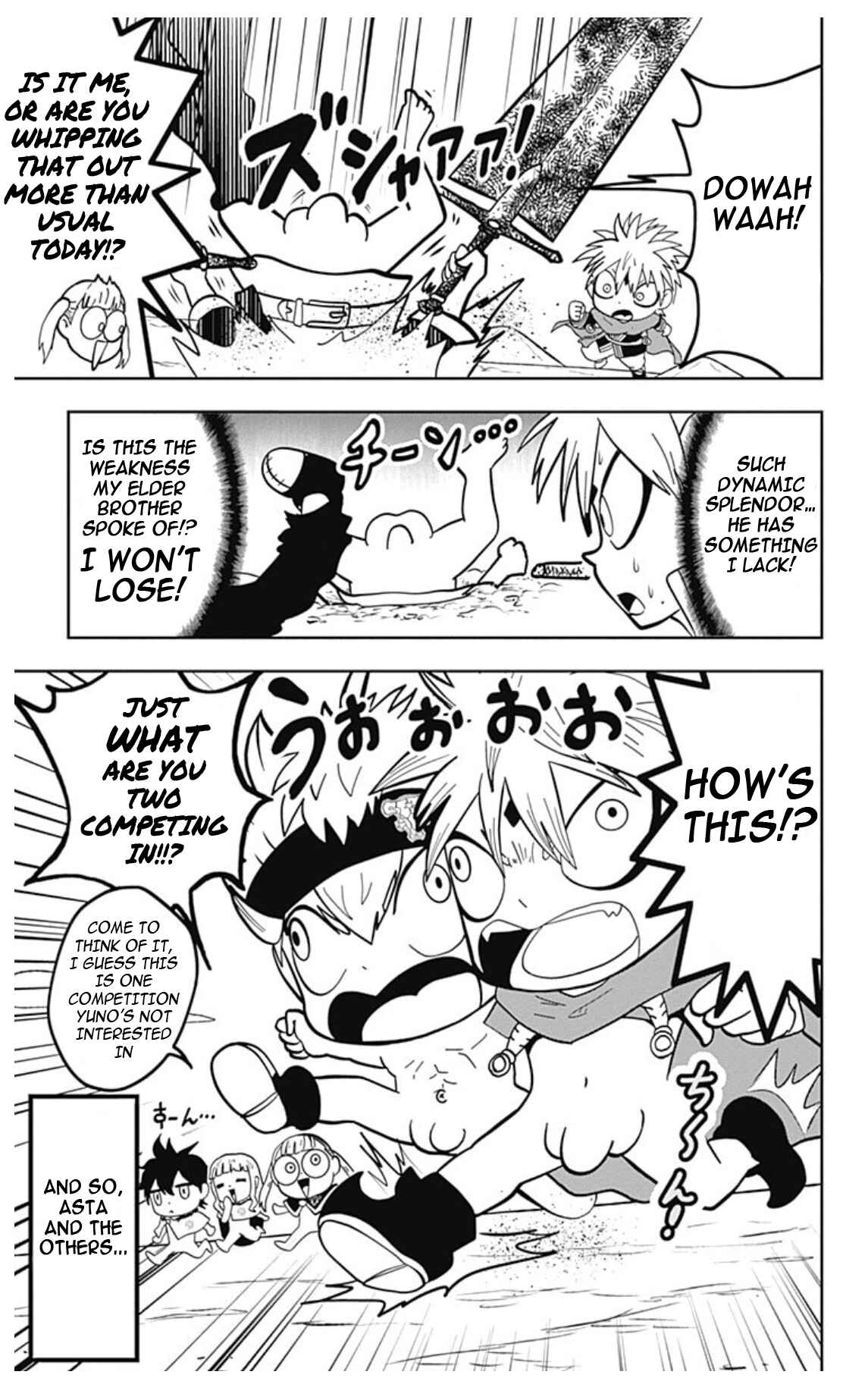 Page 17 Chapter 5 Black Clover SD - Astas Road to the Wizard King