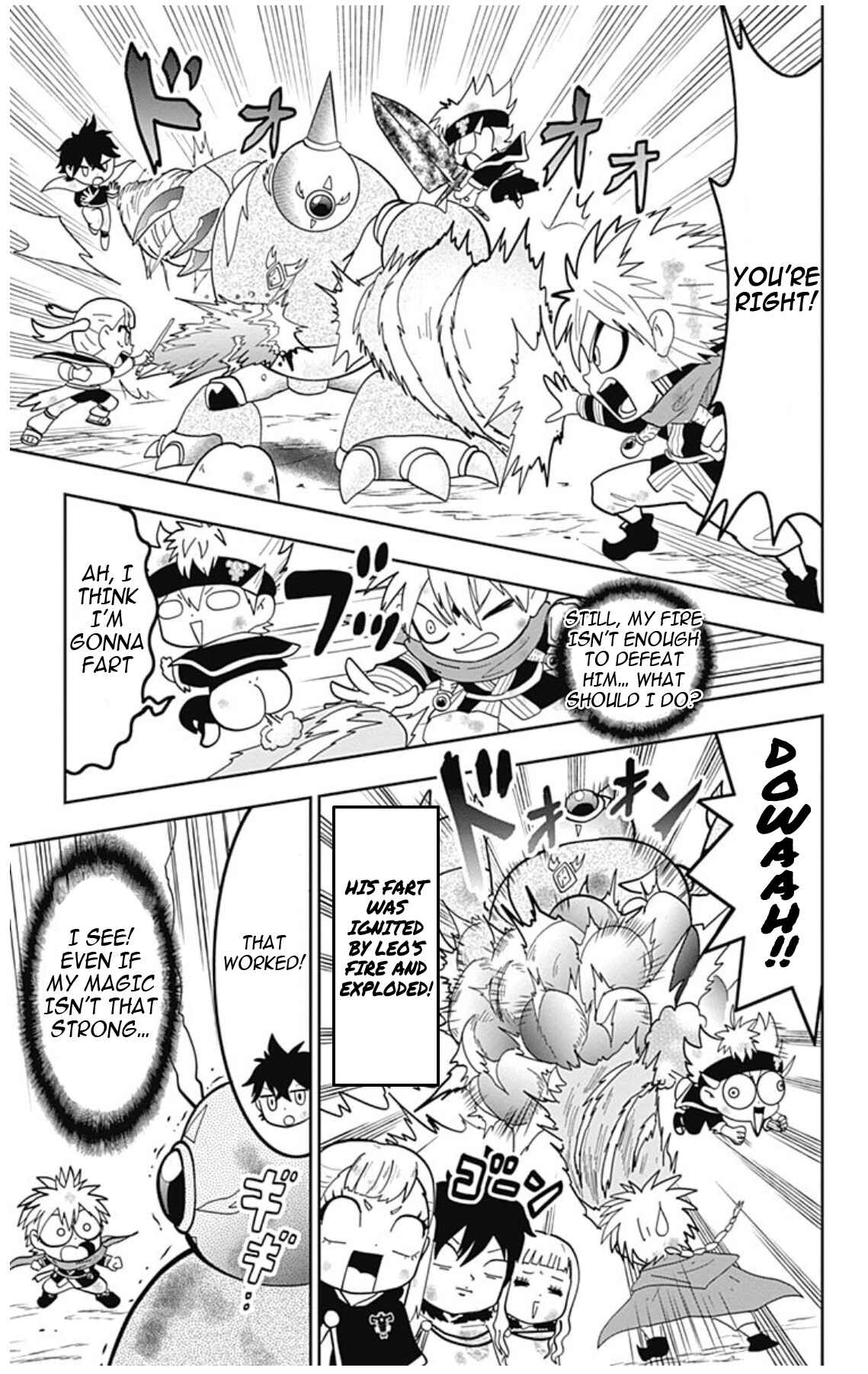 Page 23 Chapter 5 Black Clover SD - Astas Road to the Wizard King