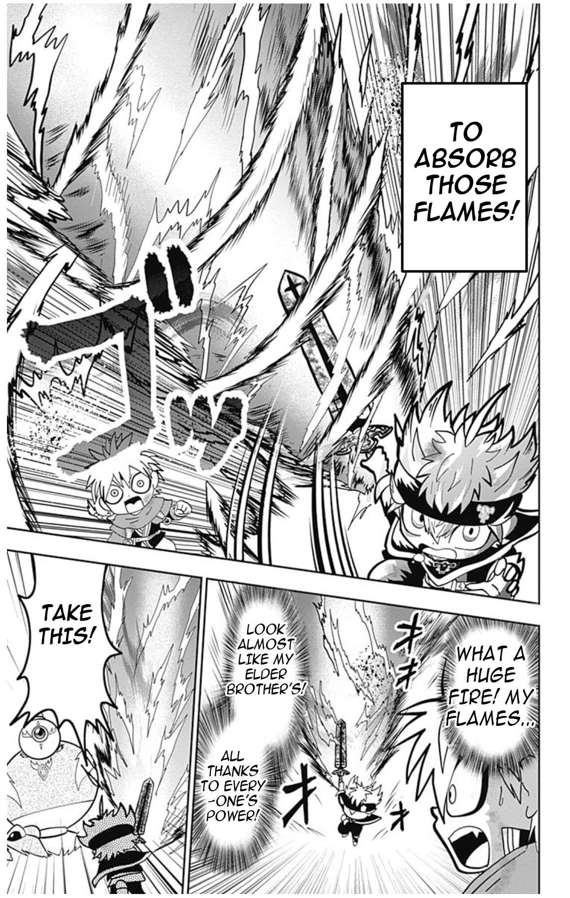 Page 25 Chapter 5 Black Clover SD - Astas Road to the Wizard King