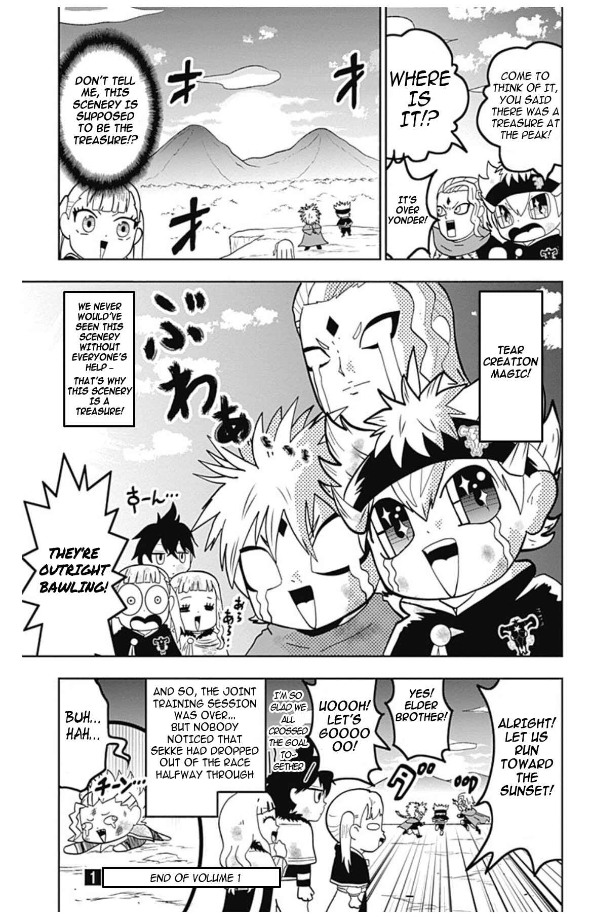 Page 28 Chapter 5 Black Clover SD - Astas Road to the Wizard King
