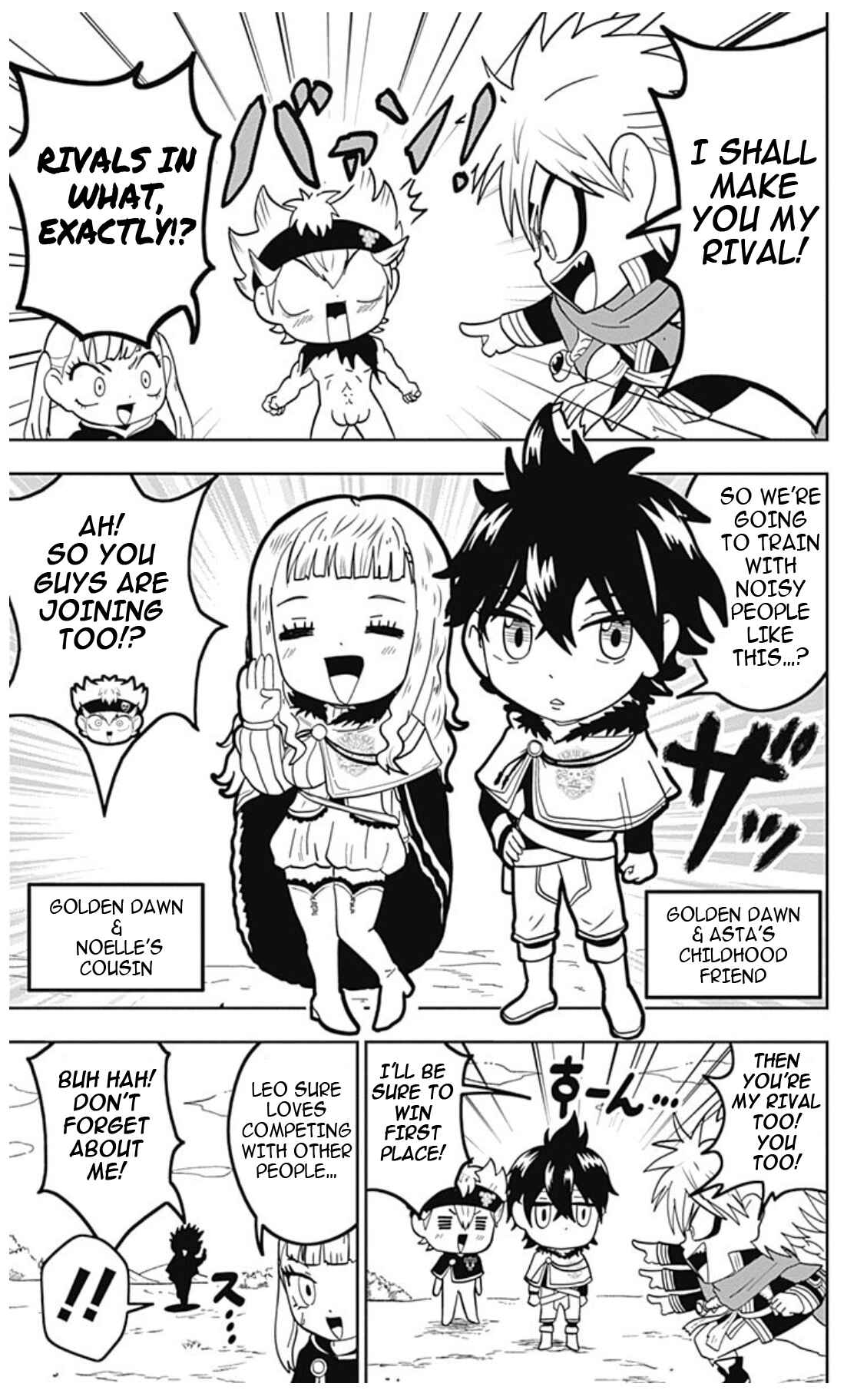 Page 7 Chapter 5 Black Clover SD - Astas Road to the Wizard King