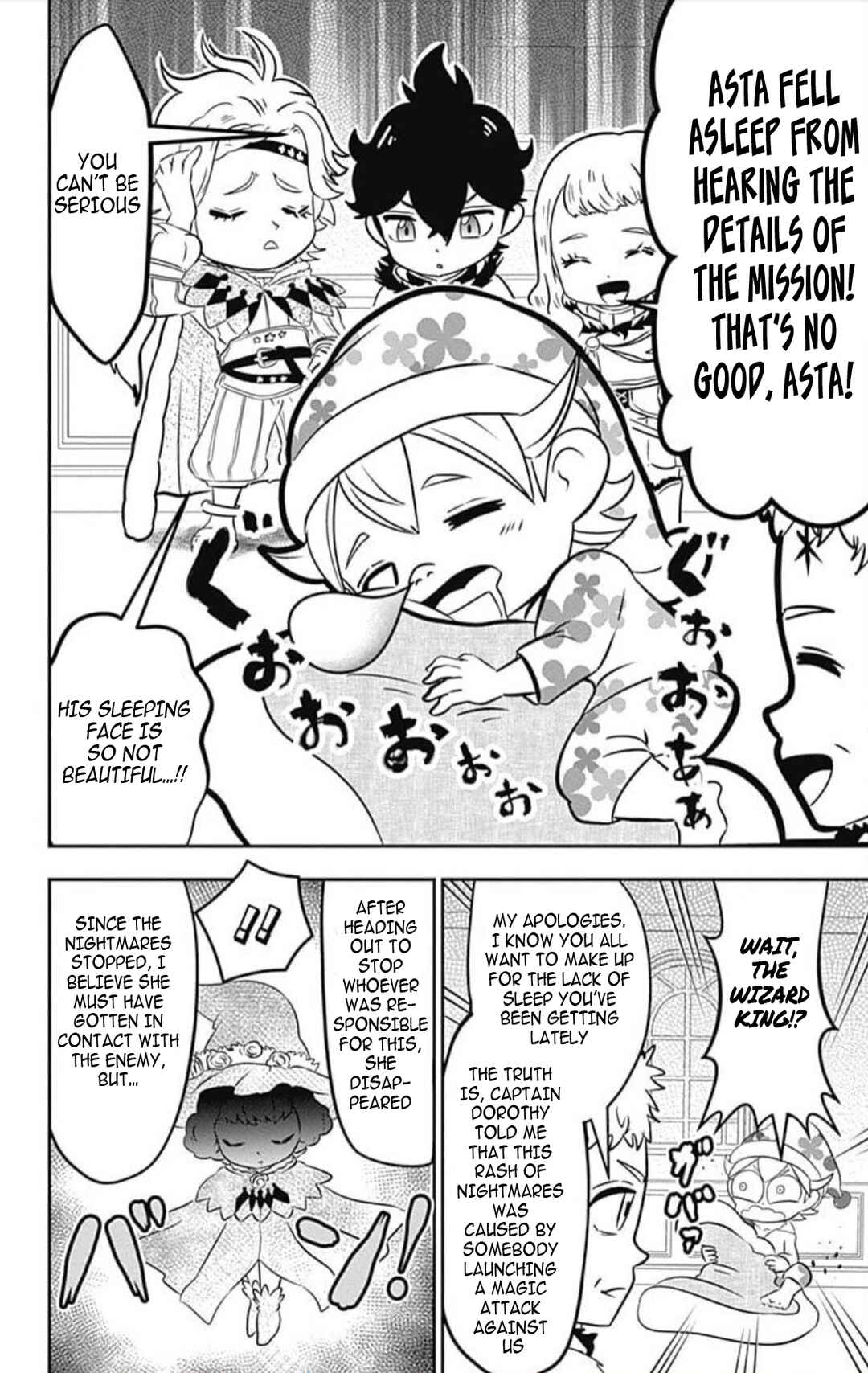 Page 10 Chapter 12 Black Clover SD - Astas Road to the Wizard King