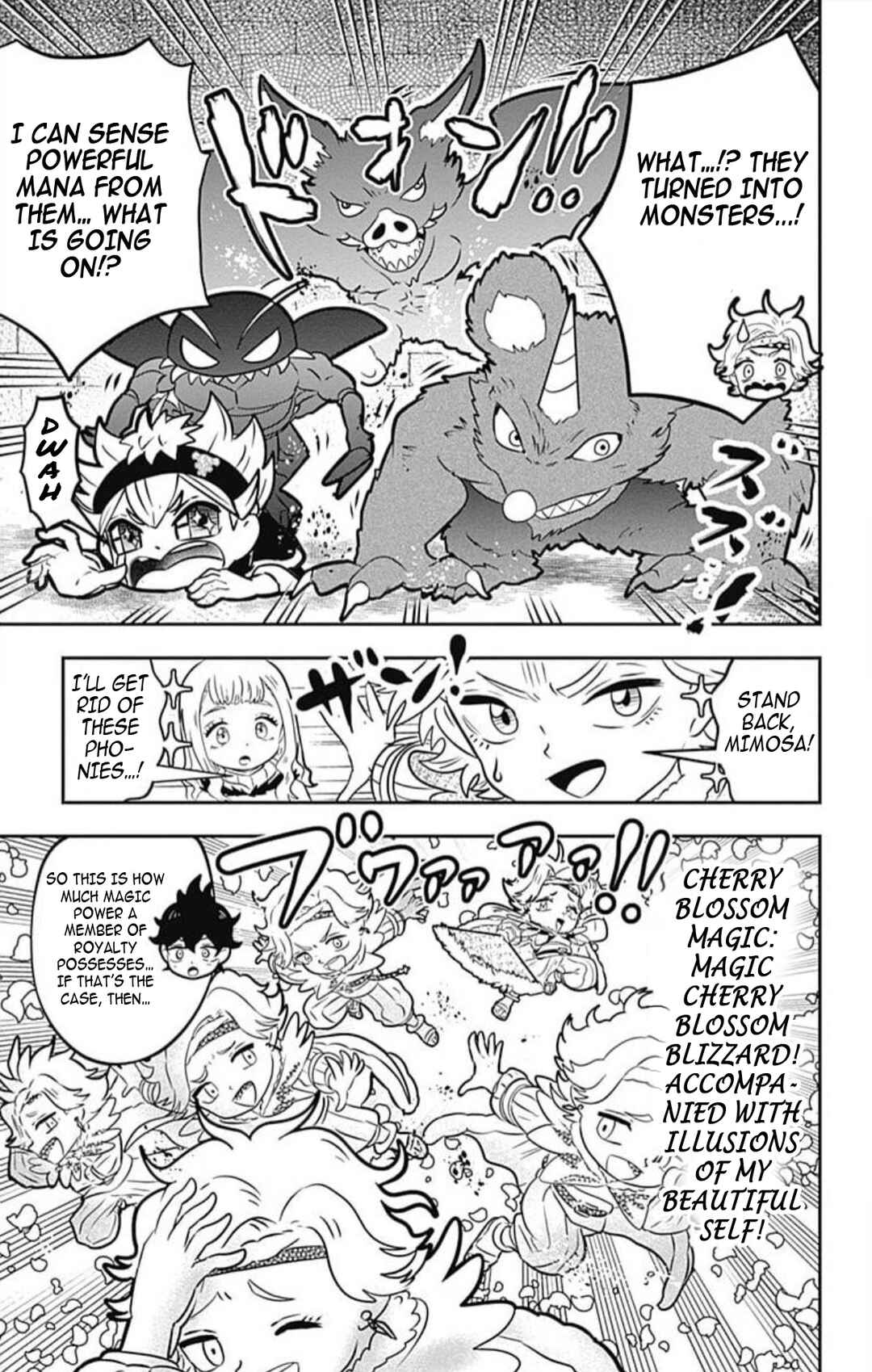 Page 19 Chapter 12 Black Clover SD - Astas Road to the Wizard King