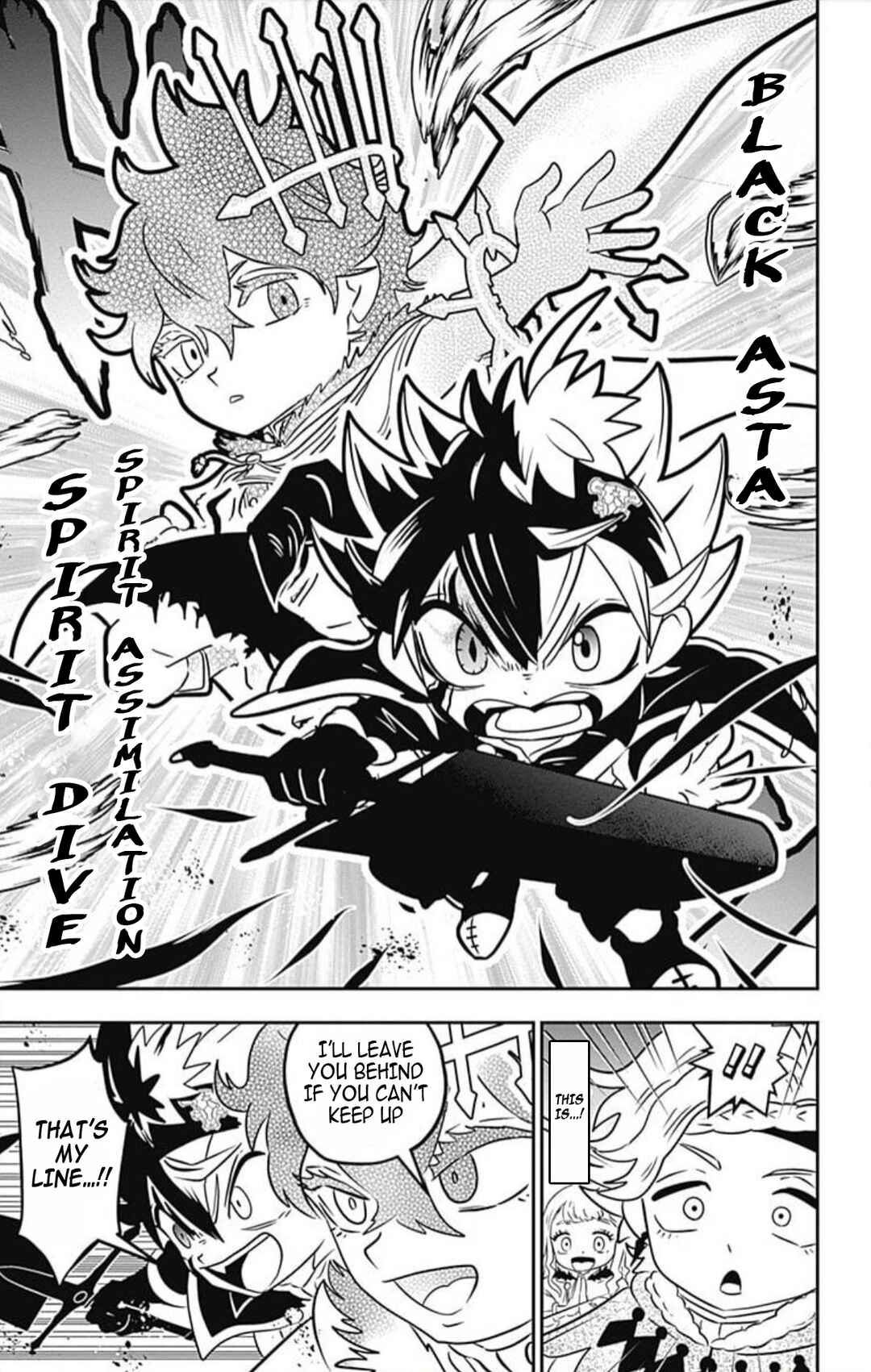Page 21 Chapter 12 Black Clover SD - Astas Road to the Wizard King