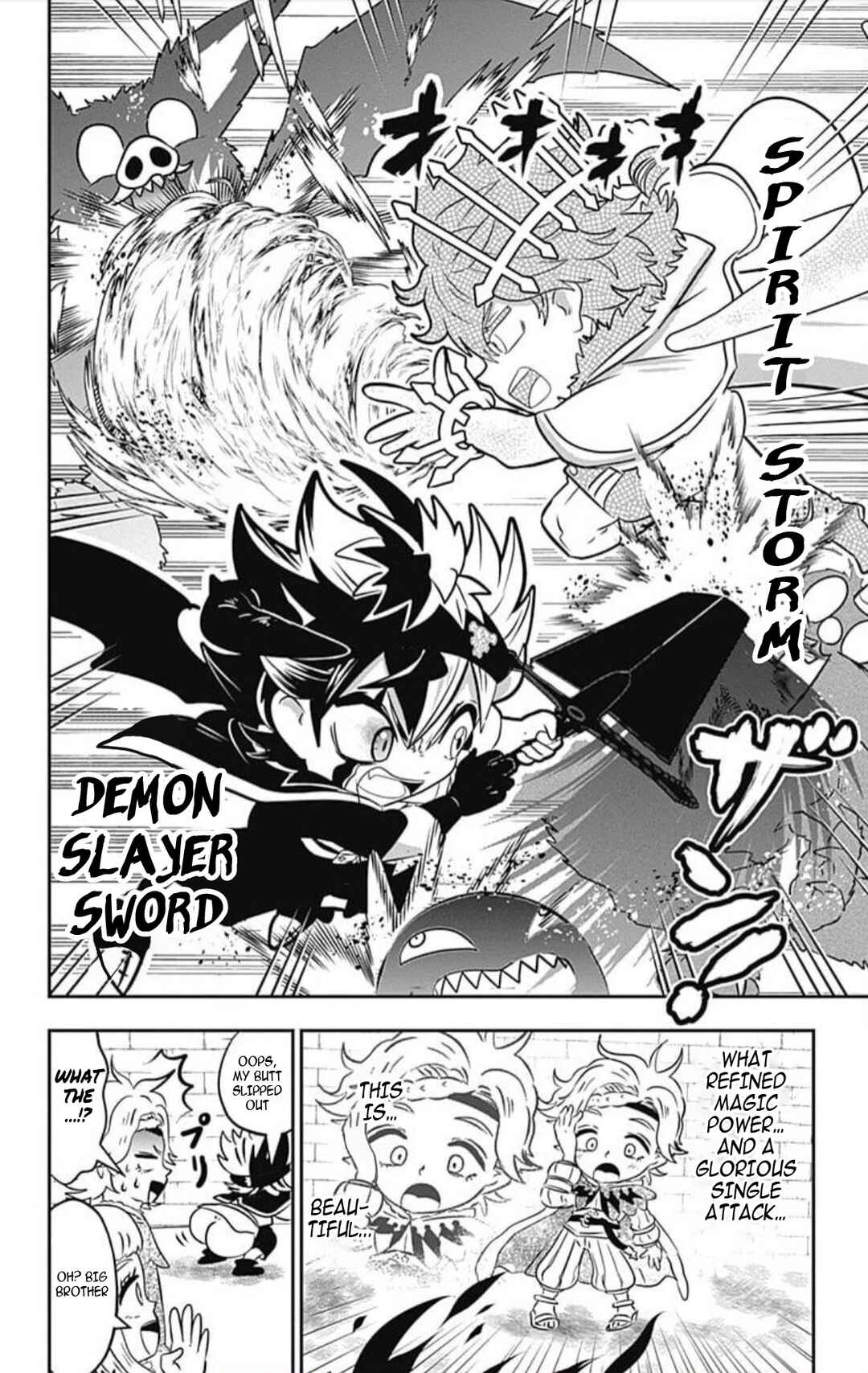 Page 22 Chapter 12 Black Clover SD - Astas Road to the Wizard King