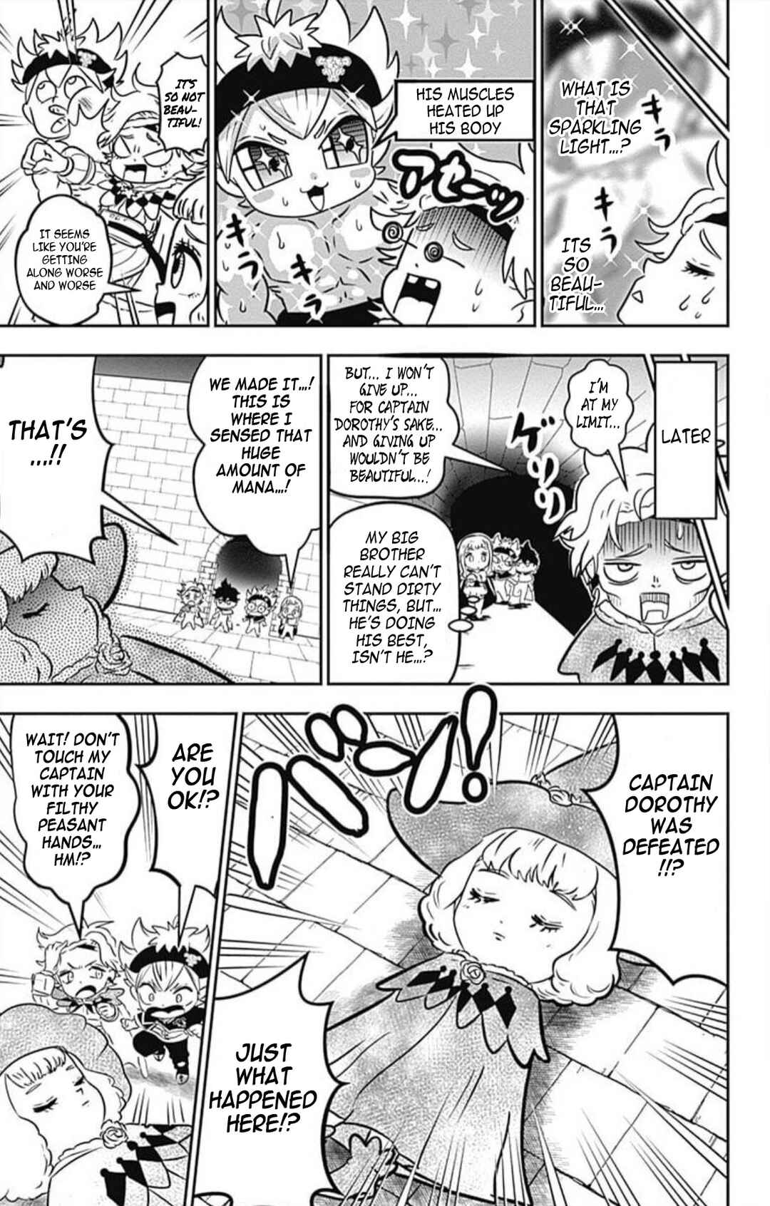 Page 25 Chapter 12 Black Clover SD - Astas Road to the Wizard King