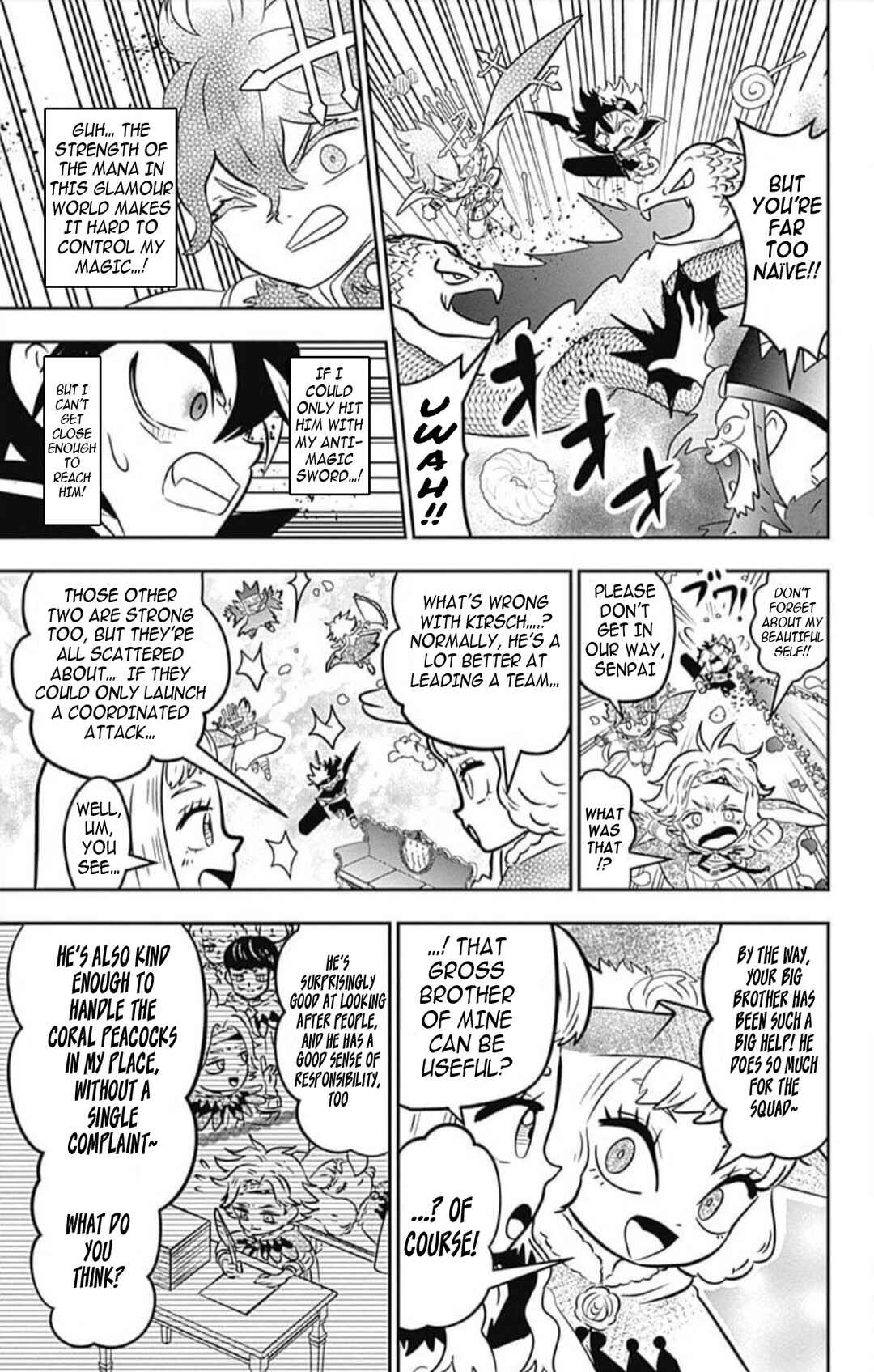 Page 33 Chapter 12 Black Clover SD - Astas Road to the Wizard King