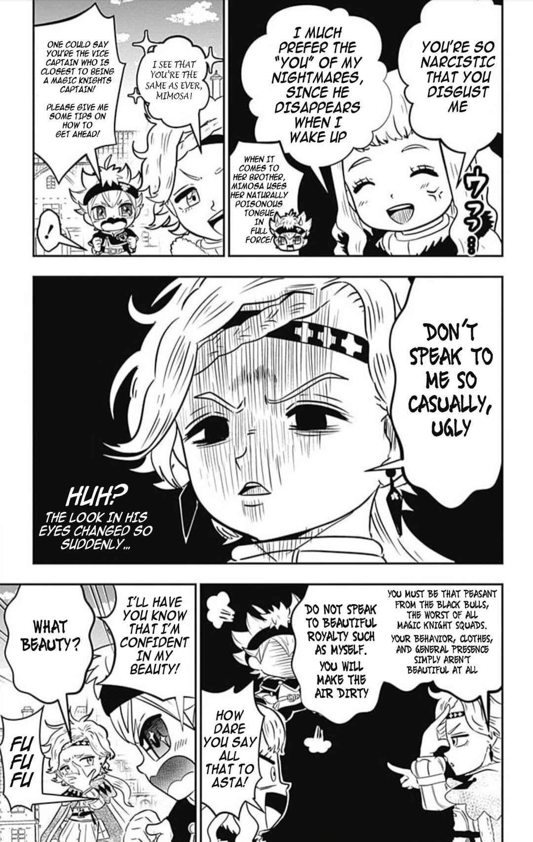 Page 7 Chapter 12 Black Clover SD - Astas Road to the Wizard King