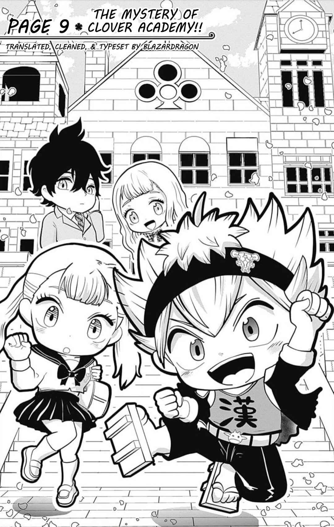 Page 1 Chapter 9 Black Clover SD - Astas Road to the Wizard King