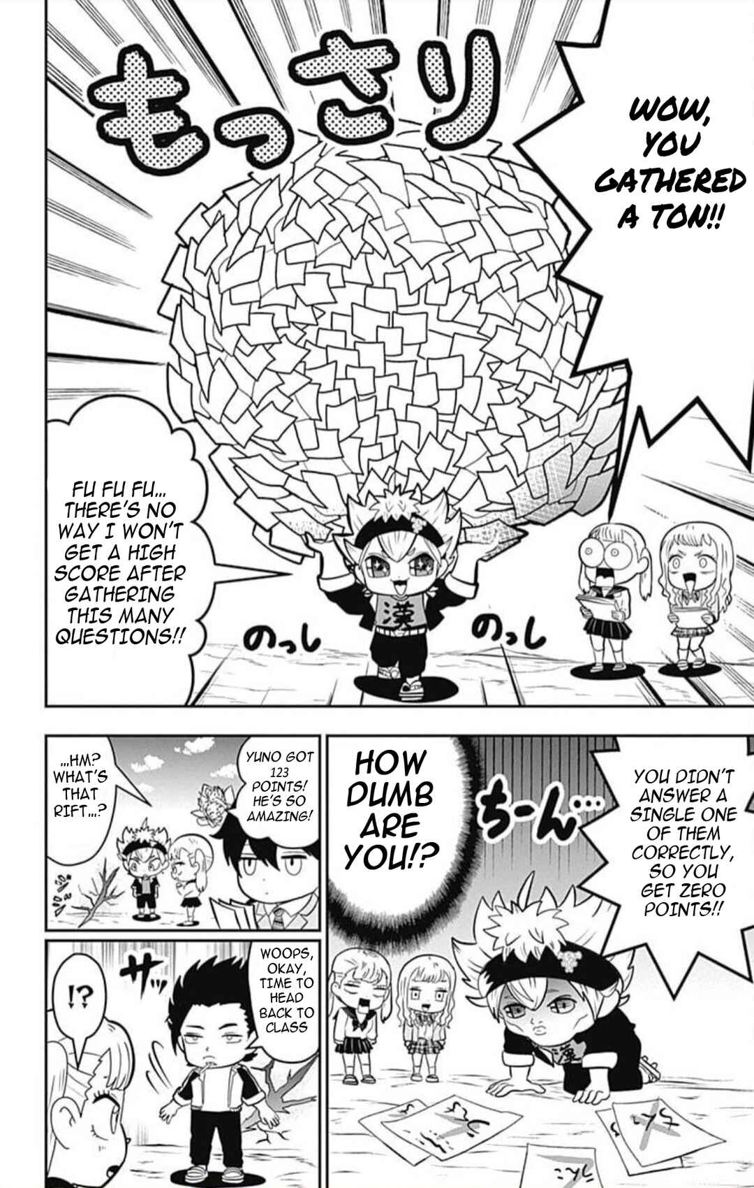 Page 11 Chapter 9 Black Clover SD - Astas Road to the Wizard King