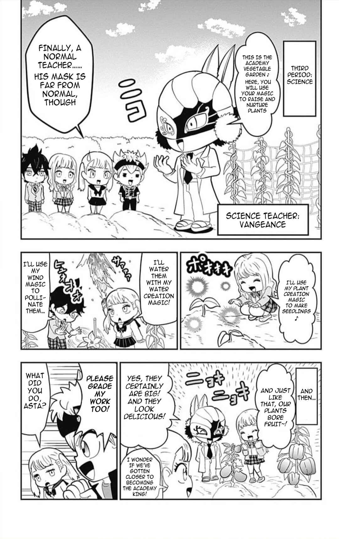 Page 14 Chapter 9 Black Clover SD - Astas Road to the Wizard King