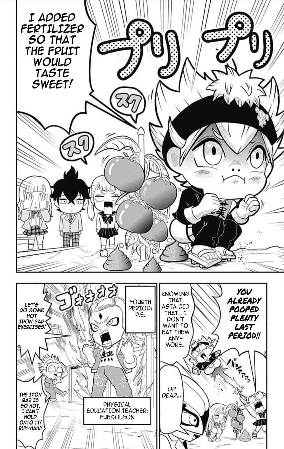 Page 15 Chapter 9 Black Clover SD - Astas Road to the Wizard King
