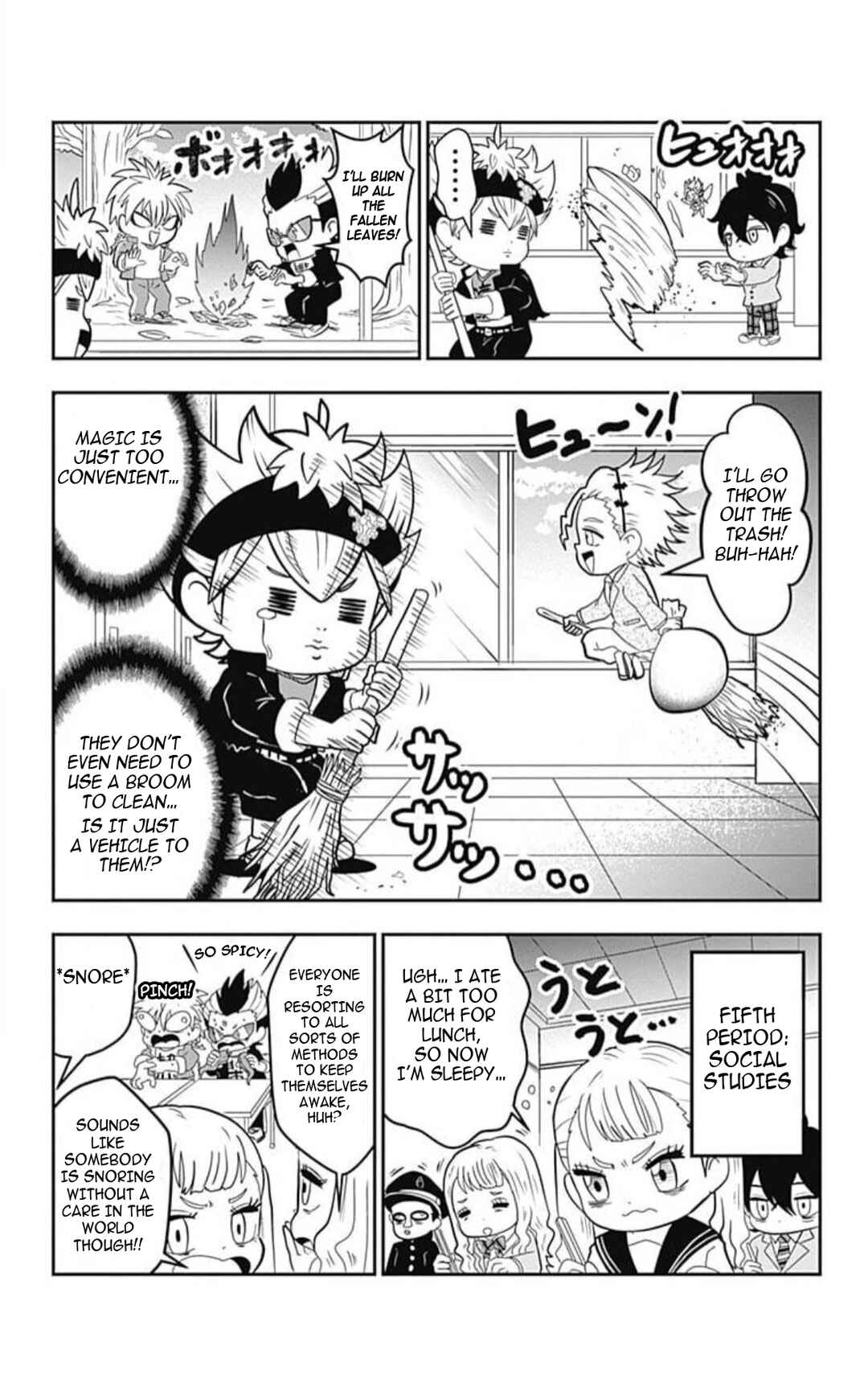 Page 23 Chapter 9 Black Clover SD - Astas Road to the Wizard King
