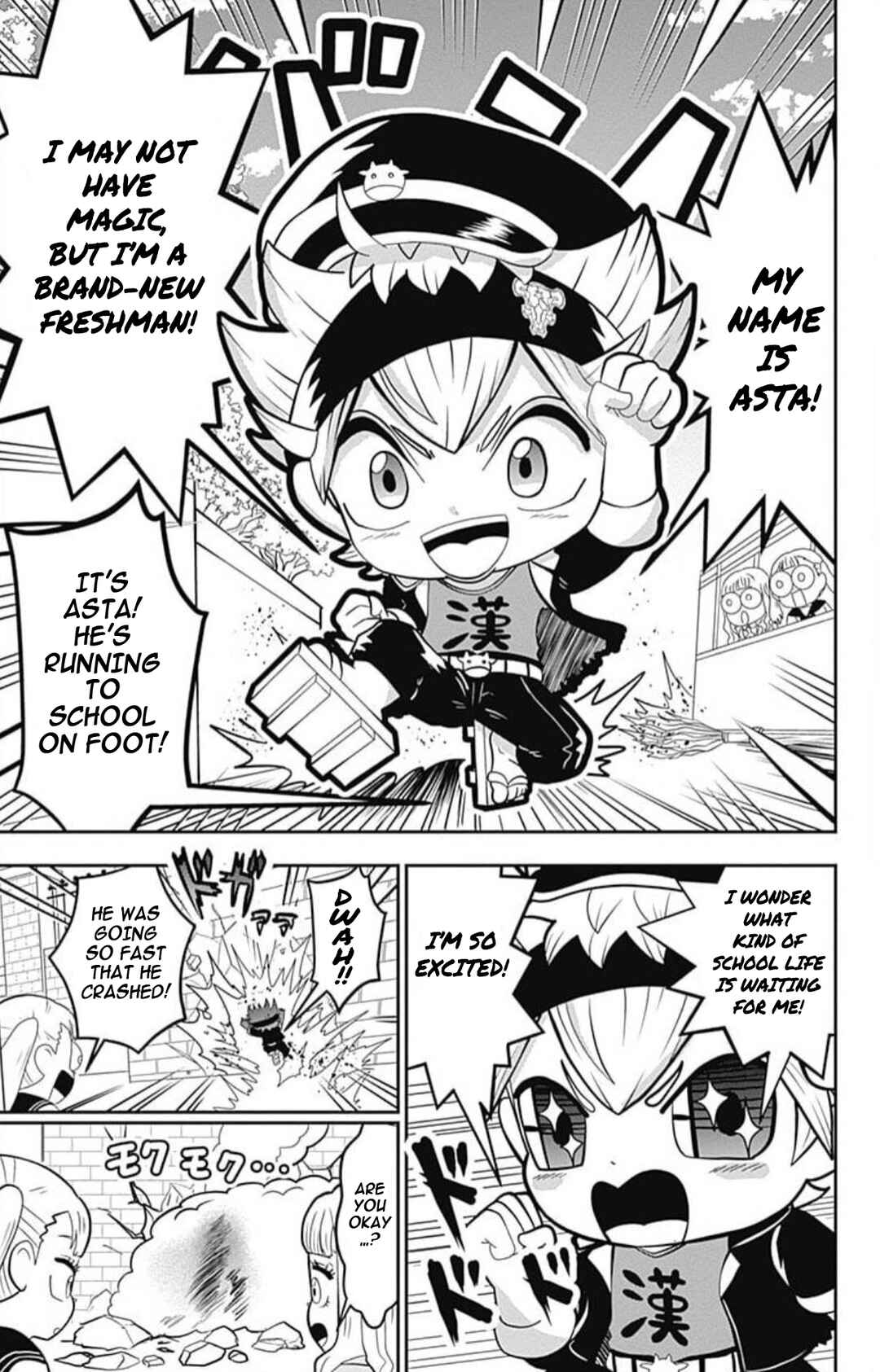 Page 3 Chapter 9 Black Clover SD - Astas Road to the Wizard King