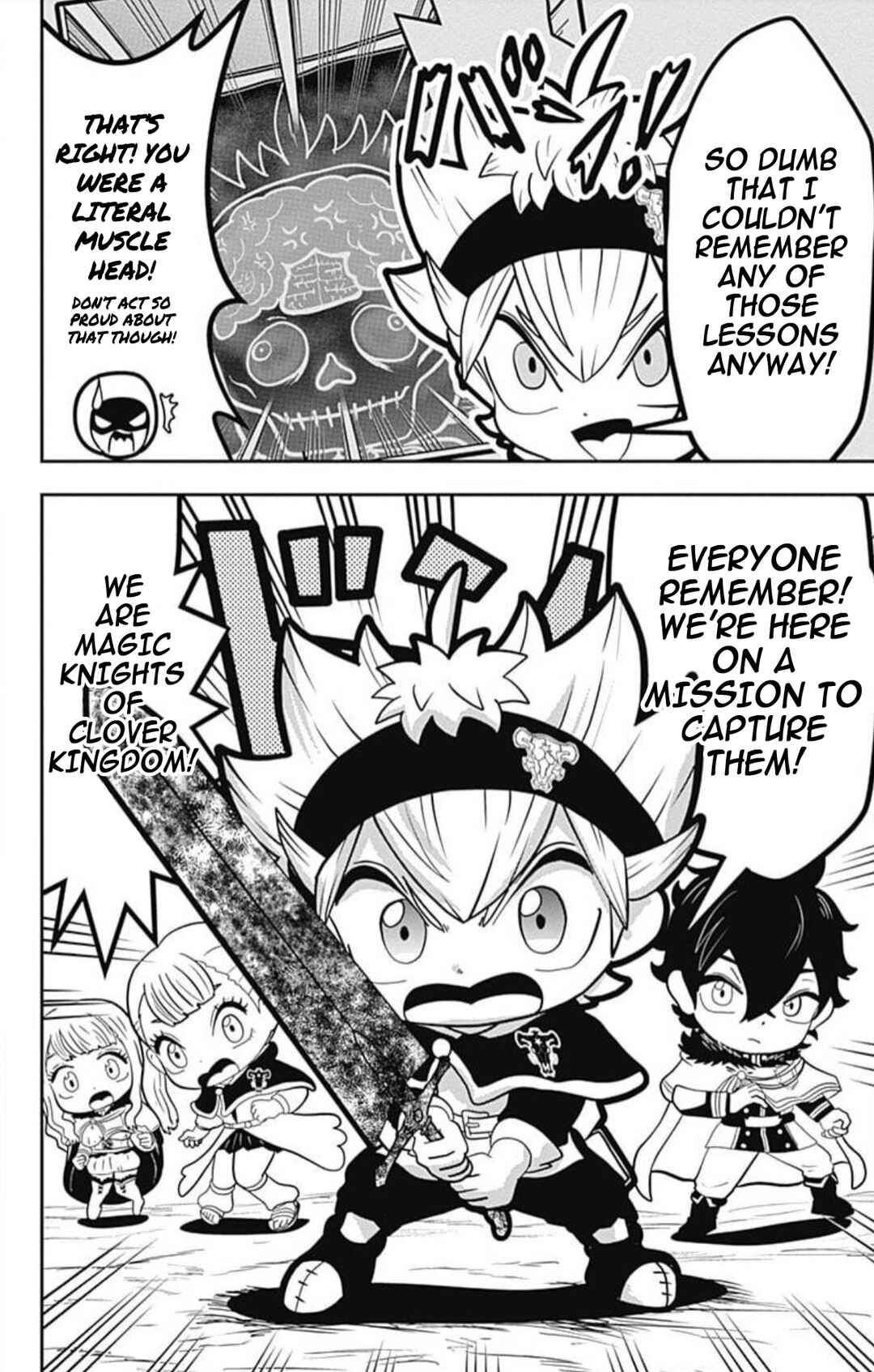 Page 31 Chapter 9 Black Clover SD - Astas Road to the Wizard King