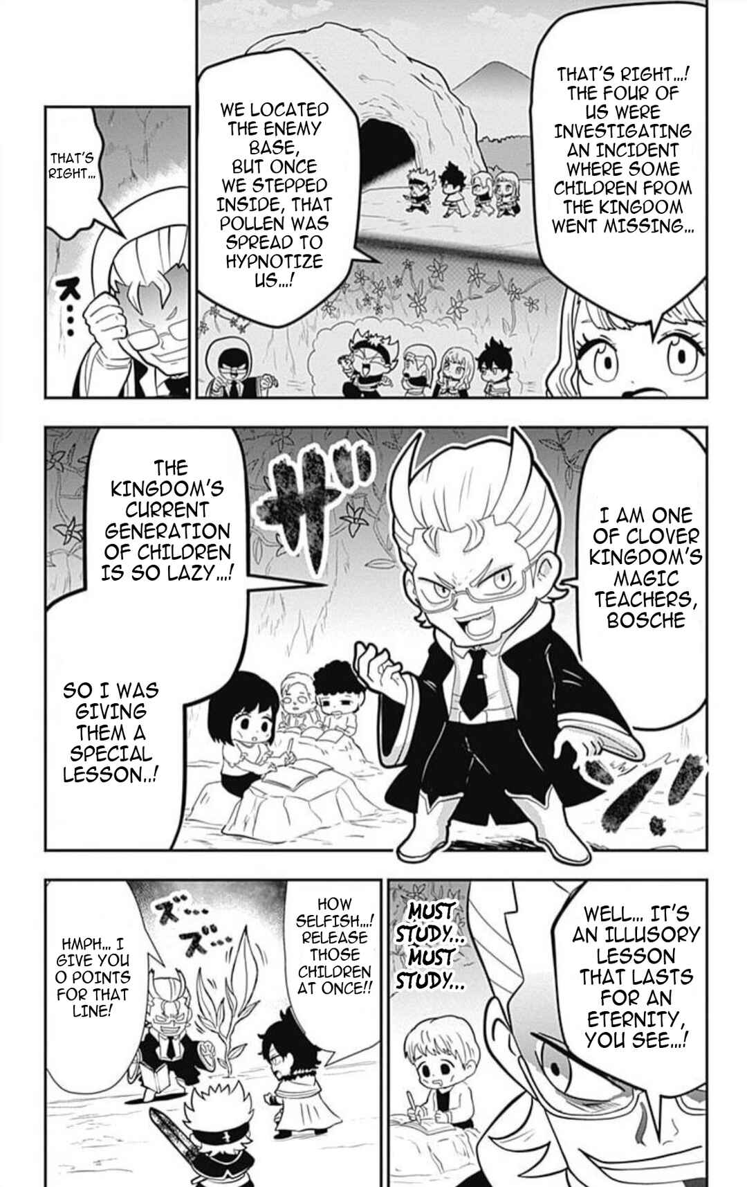 Page 32 Chapter 9 Black Clover SD - Astas Road to the Wizard King