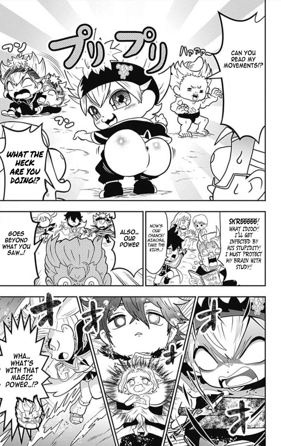 Page 34 Chapter 9 Black Clover SD - Astas Road to the Wizard King