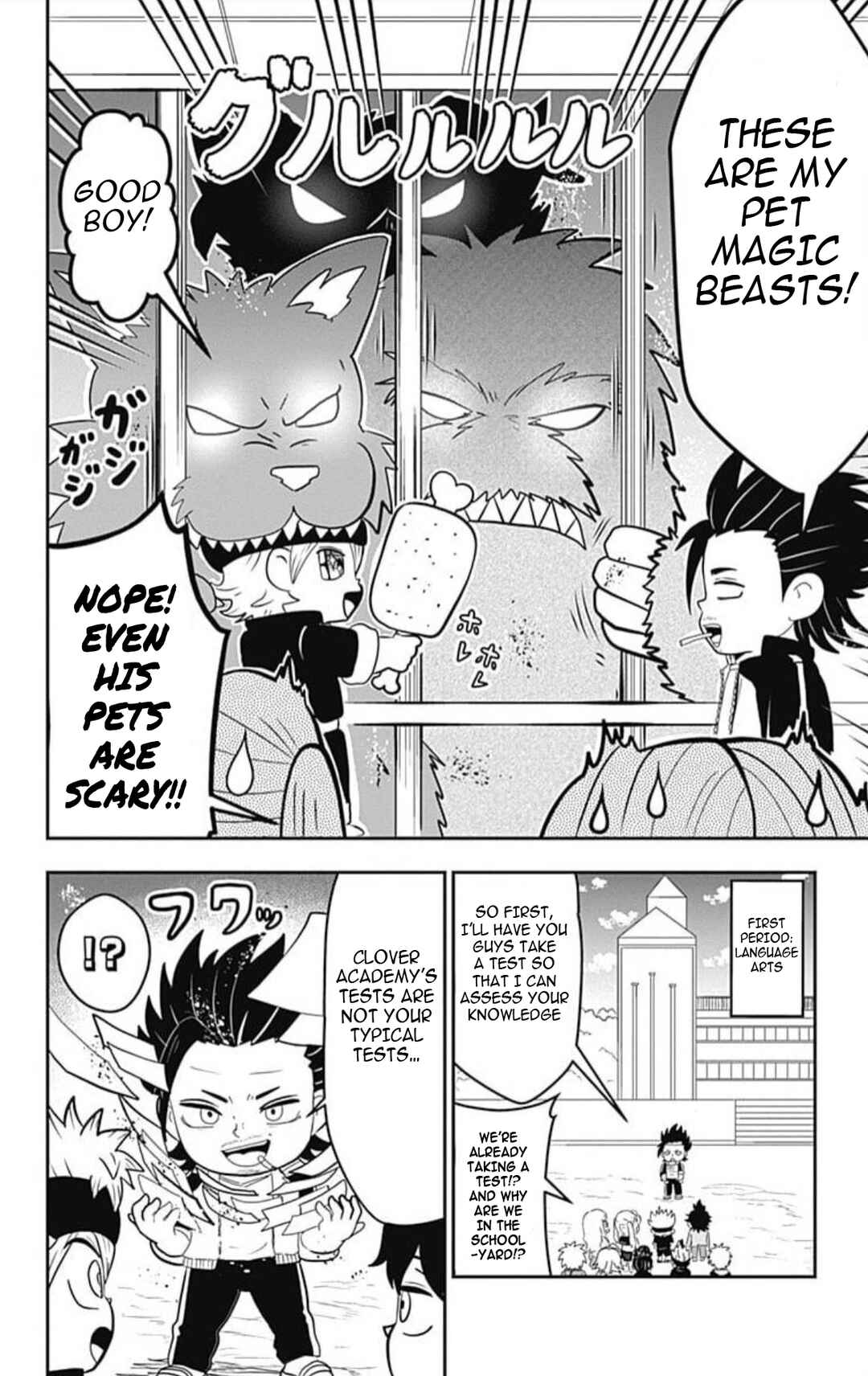 Page 9 Chapter 9 Black Clover SD - Astas Road to the Wizard King