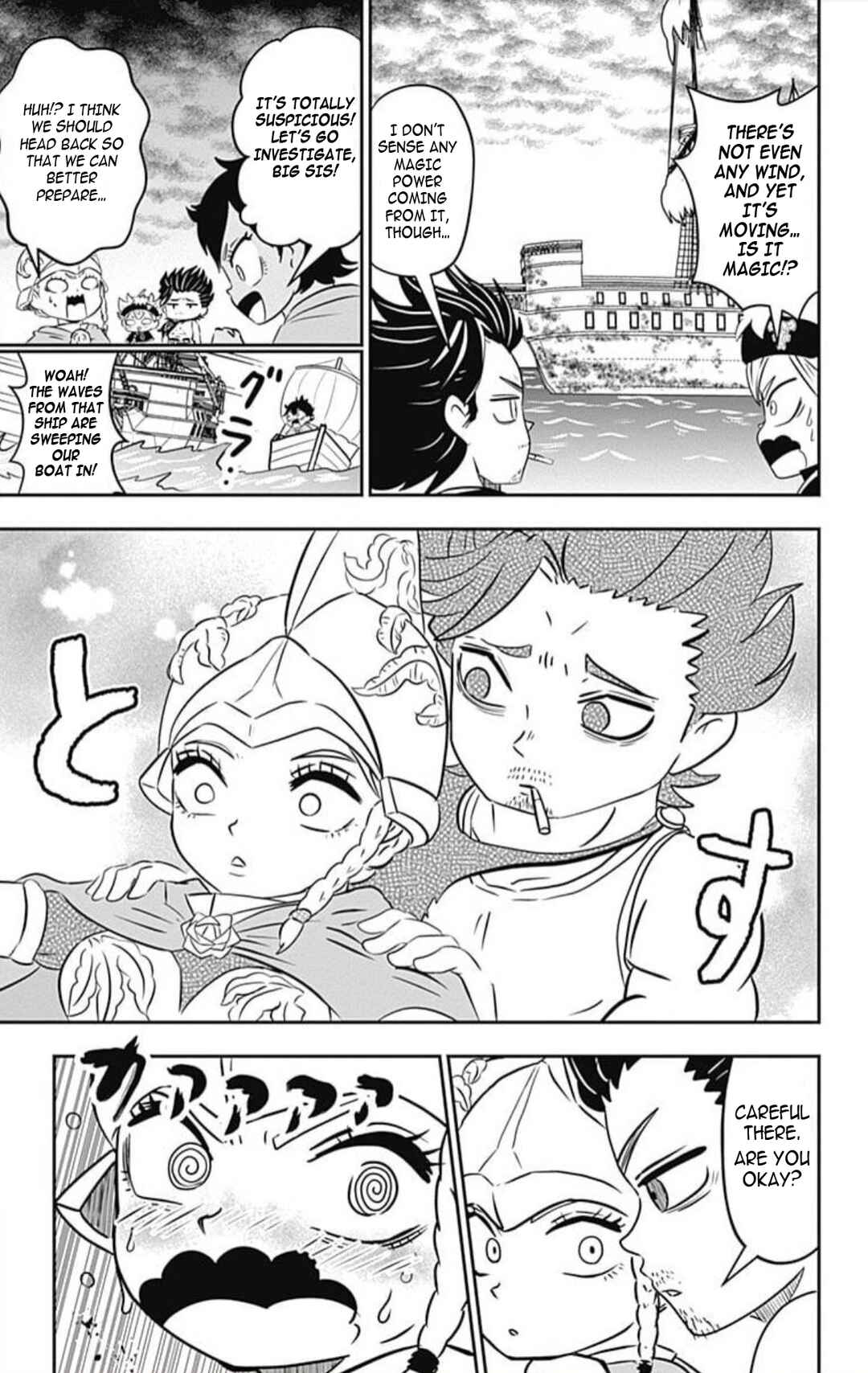 Page 14 Chapter 11 Black Clover SD - Astas Road to the Wizard King