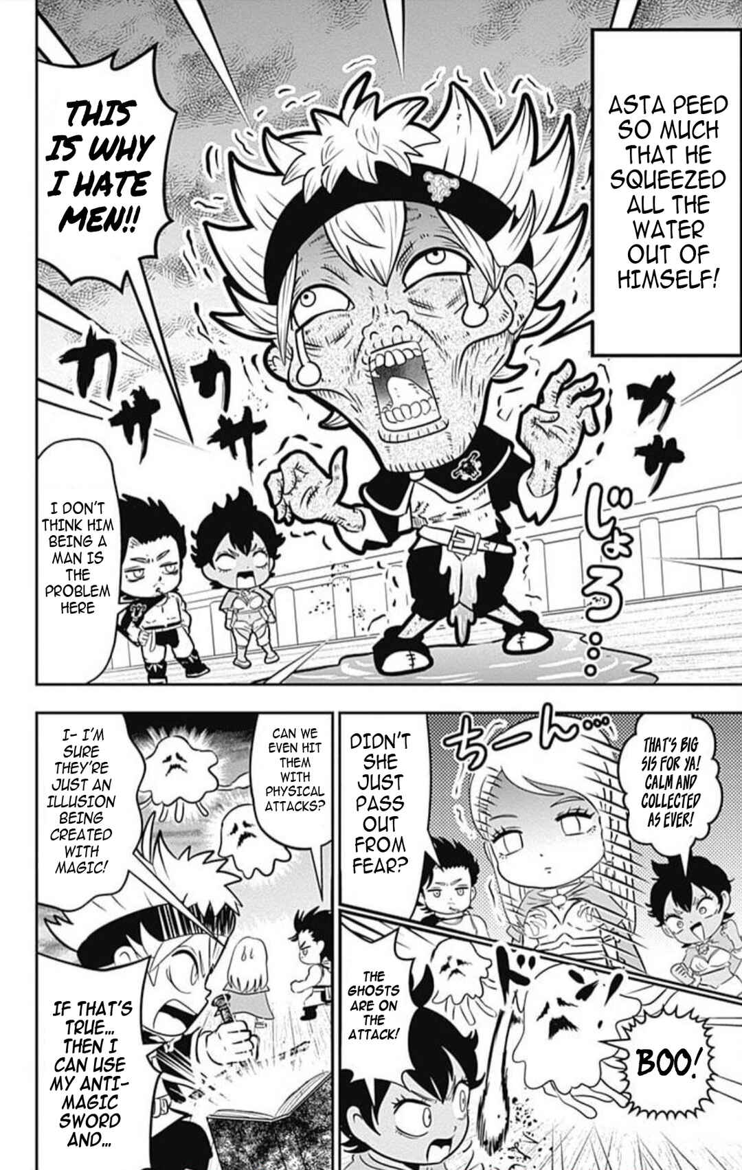 Page 17 Chapter 11 Black Clover SD - Astas Road to the Wizard King